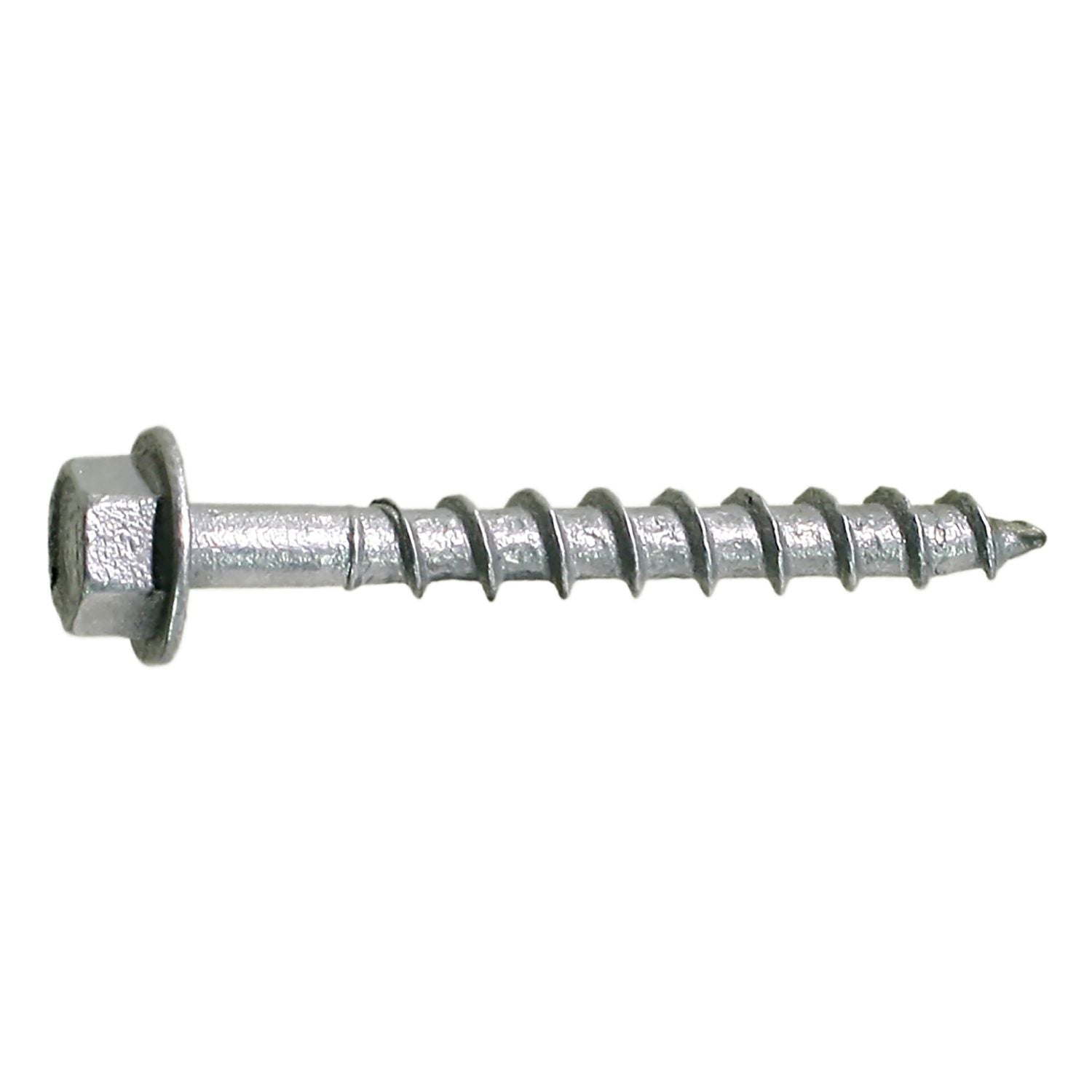 Simpson Strong-Tie Strong-Drive SD Connector Screw, #9 x 1-1/2-in. 1/4-Hex Drive, Mech. Galvanized, 3000-Pack (SD9112MB)