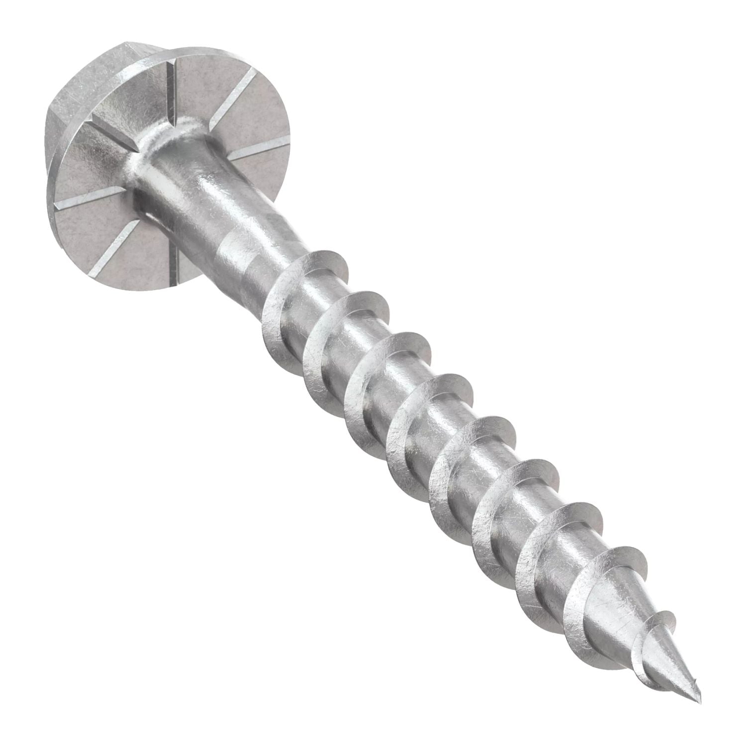 Simpson Strong-Tie Strong-Drive SD Connector SS Screw, #9 x 1-1/2-in. 1/4-Hex Drive, Type 316, 500-Pack (SD9112SS-R500)