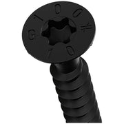 Simpson Strong-Tie SDCF10X100-R30 Strong-Drive SDCF TIMBER-CF Screw,  0.390-in. x 4-in. T50, E-Coat, 30-Pack