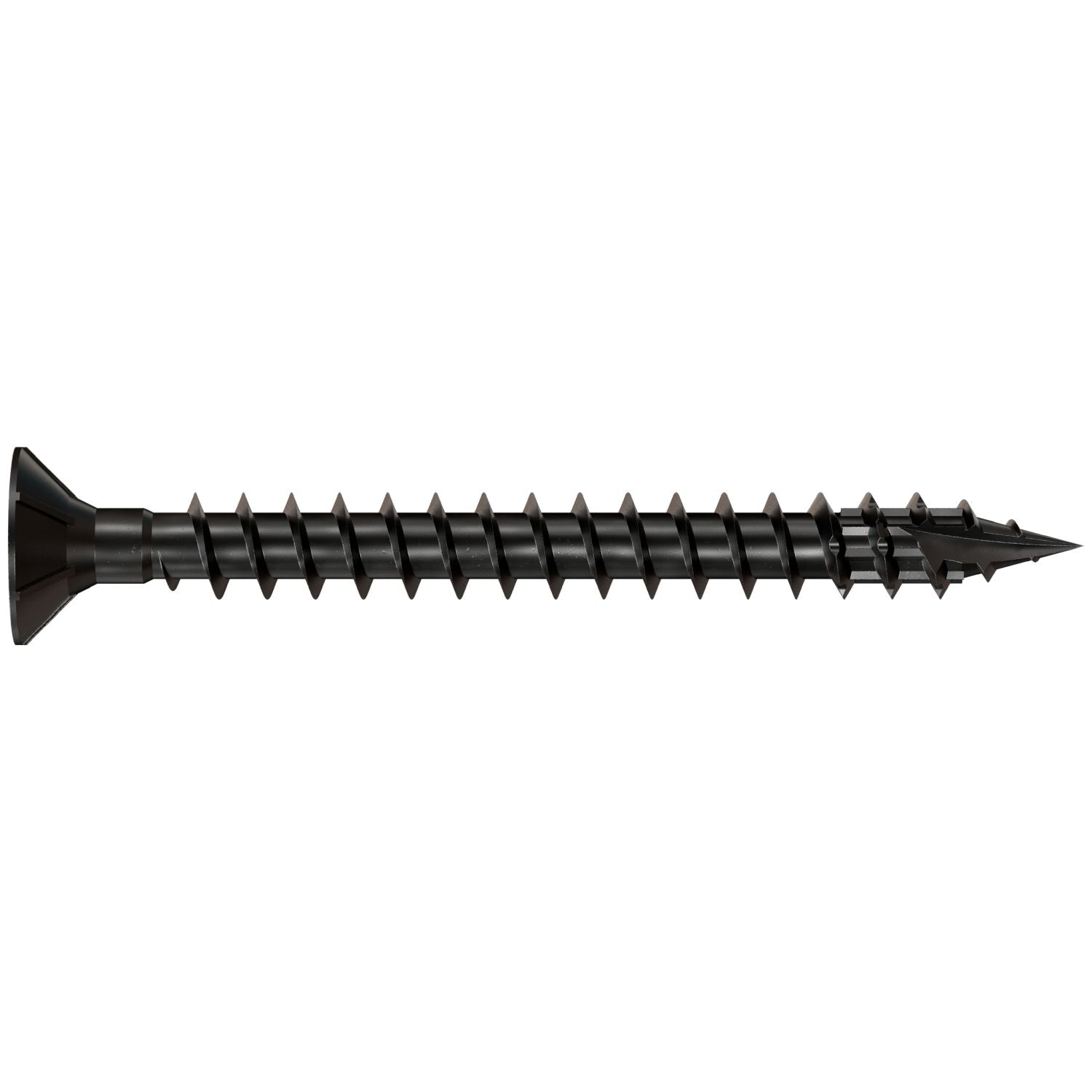 Simpson Strong-Tie SDCF10X100 Strong-Drive SDCF TIMBER-CF Screw,  0.390-in. x 4-in. T50, E-Coat, 250-Pack