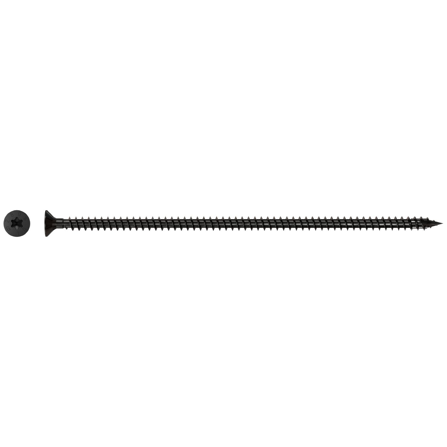 Simpson Strong-Tie SDCF10X280 Strong-Drive SDCF TIMBER-CF Screw,  0.390-in. x 11-in. T50, E-Coat, 150-Pack