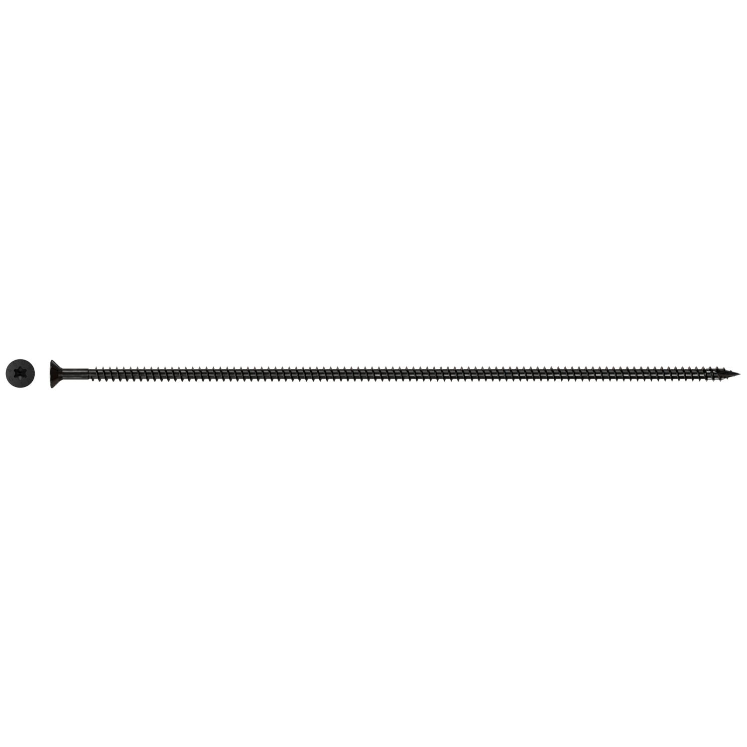 Simpson Strong-Tie SDCF10X450 Strong-Drive SDCF TIMBER-CF Screw,  0.390-in. x 17-3/4-in. T50, E-Coat, 100-Pack
