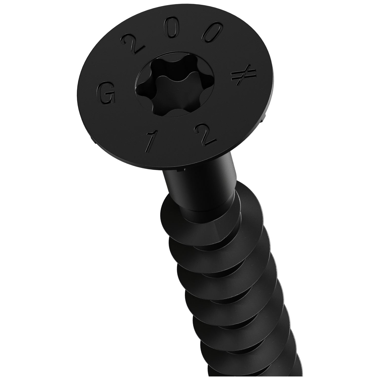 Simpson Strong-Tie SDCF12X200 Strong-Drive SDCF TIMBER-CF Screw,  0.470-in. x 7-7/8-in. T50, E-Coat, 200-Pack