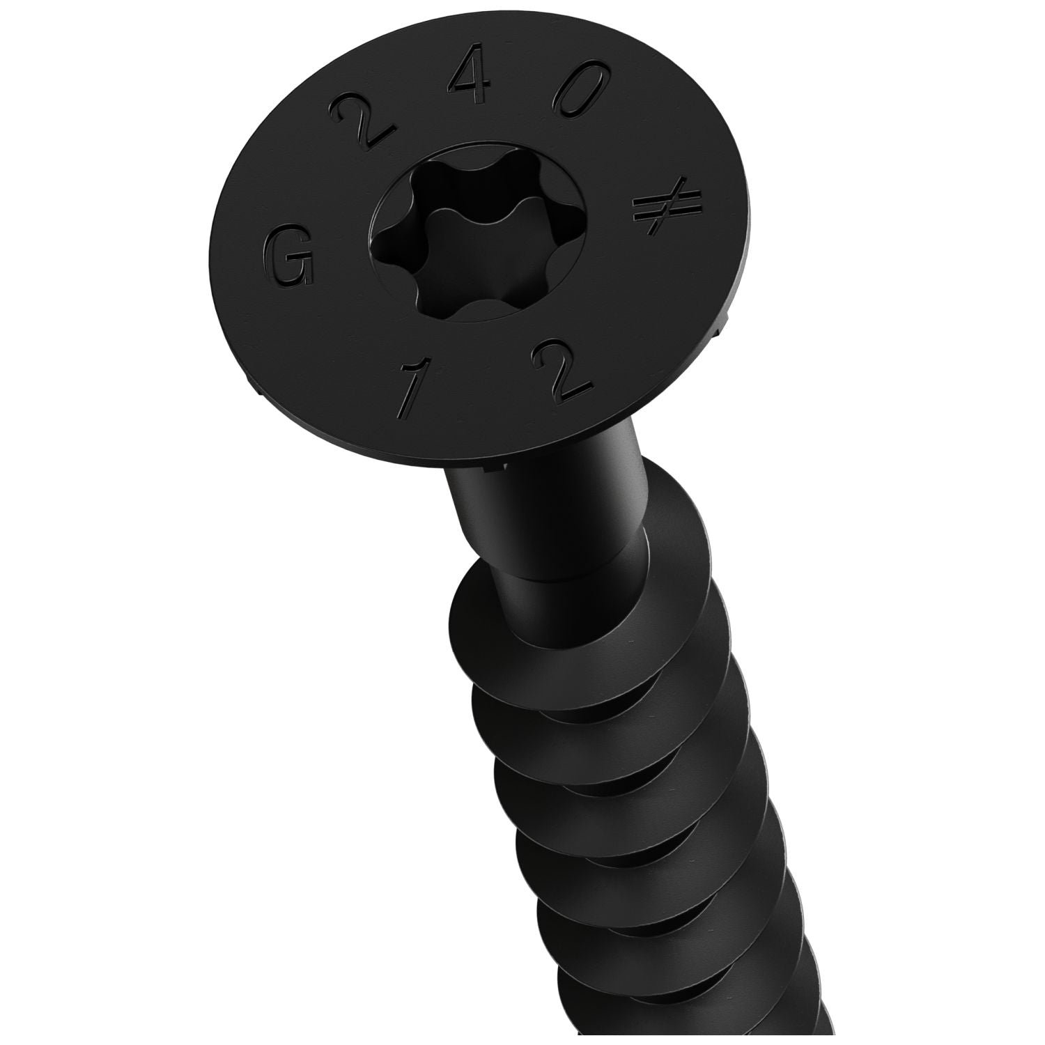 Simpson Strong-Tie SDCF12X240 Strong-Drive SDCF TIMBER-CF Screw,  0.470-in. x 9-1/2-in. T50, E-Coat, 150-Pack