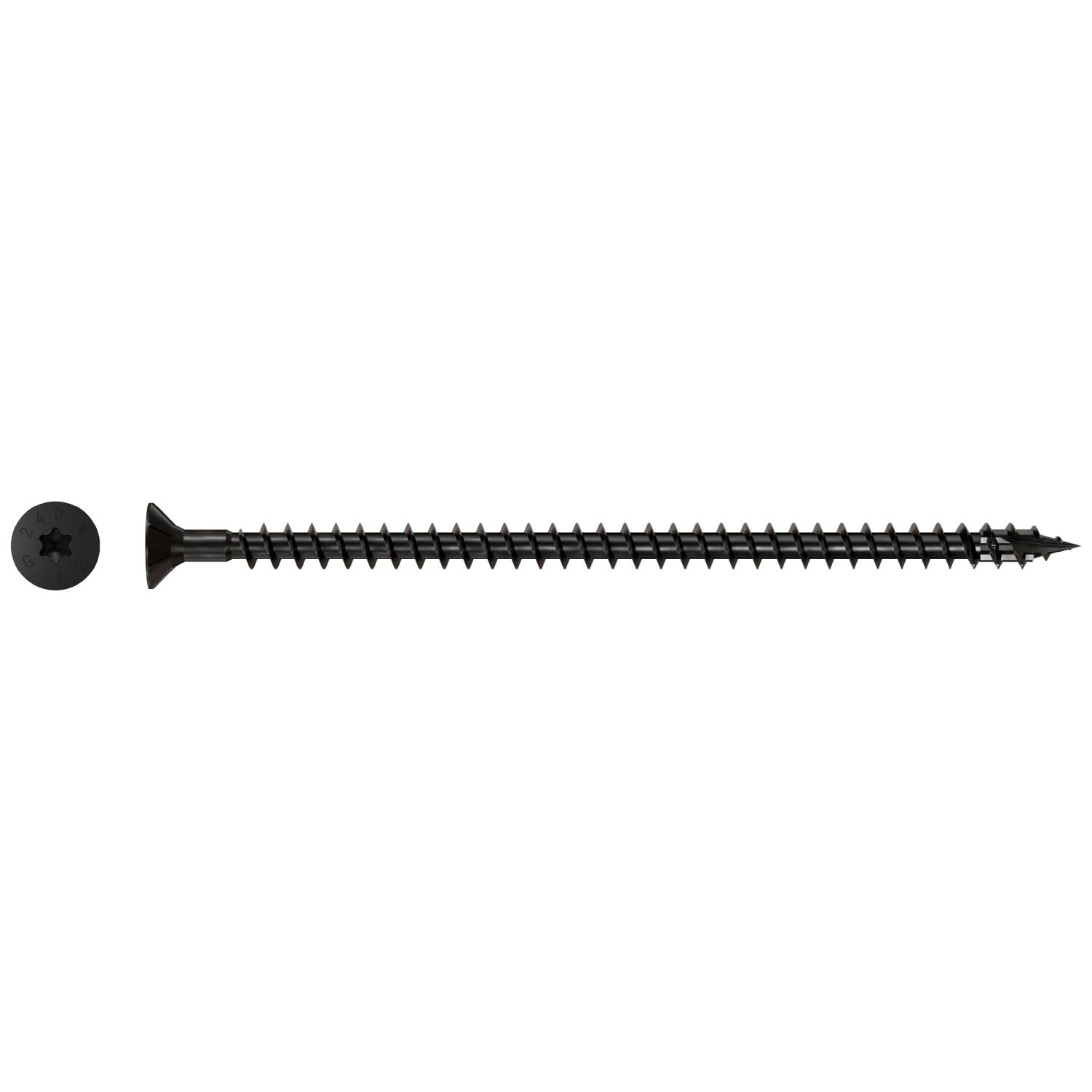 Simpson Strong-Tie SDCF12X240 Strong-Drive SDCF TIMBER-CF Screw,  0.470-in. x 9-1/2-in. T50, E-Coat, 150-Pack