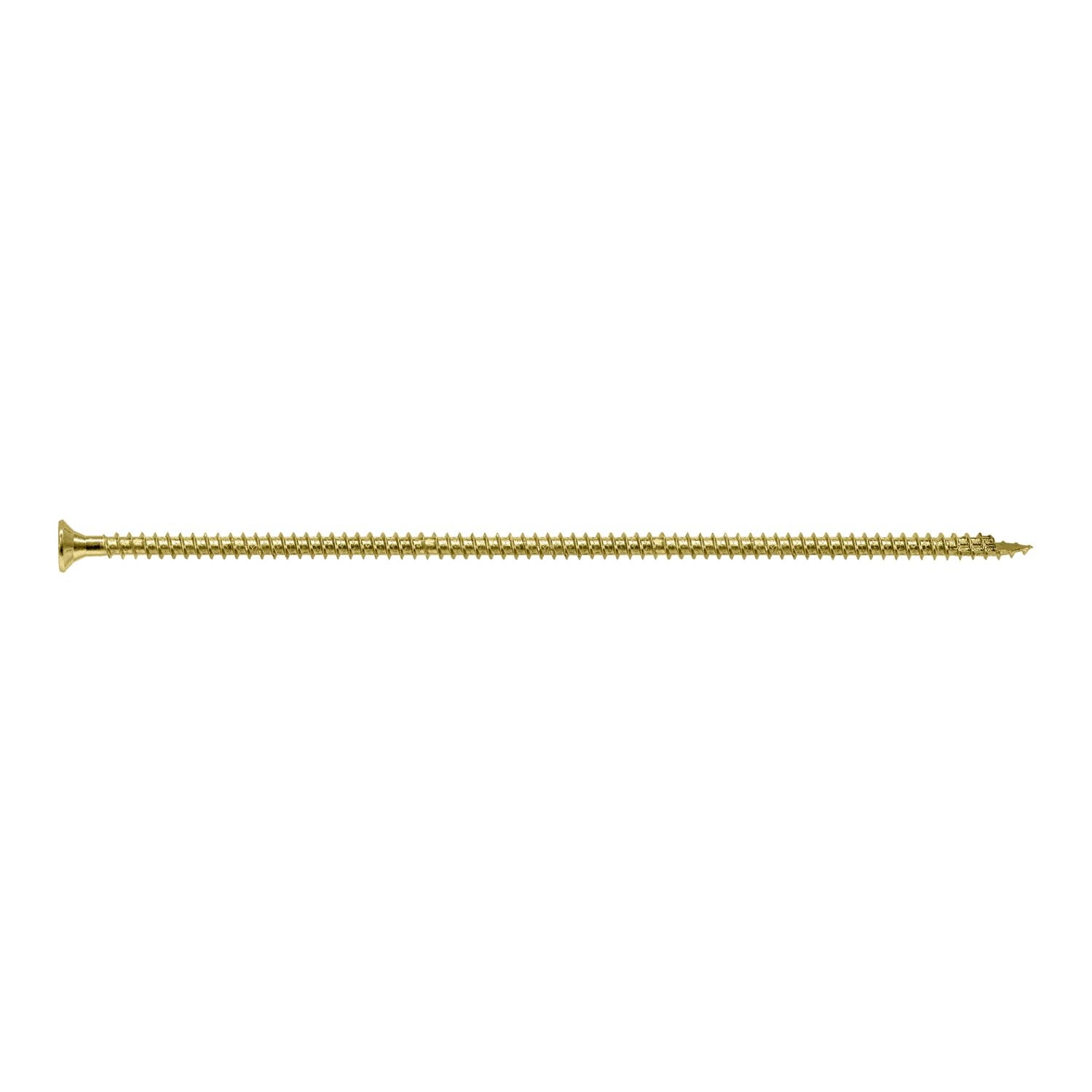 Simpson Strong-Tie SDCF221134 Strong-Drive SDCF TIMBER-CF Screw,  0.315-in. x 11-3/4-in. T40, Yellow Zinc, 250-Pack