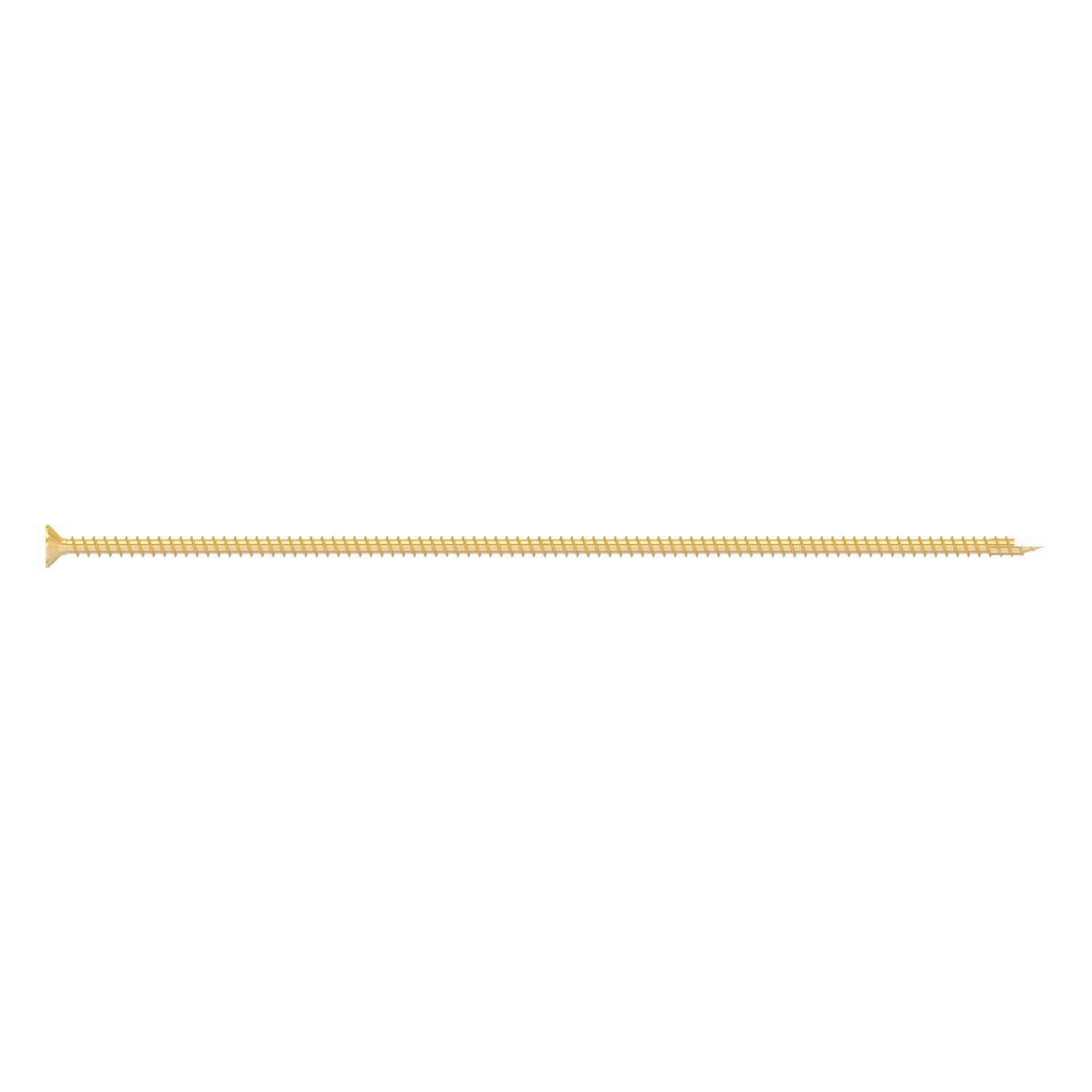Simpson Strong-Tie SDCF221334 Strong-Drive SDCF TIMBER-CF Screw,  0.315-in. x 13-3/4-in. T40, Yellow Zinc, 250-Pack