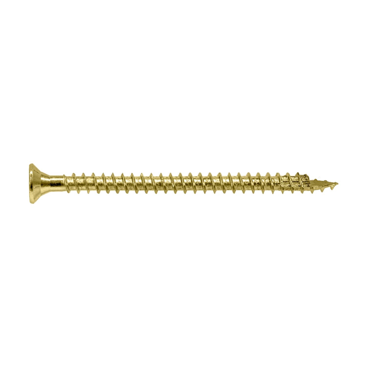 Simpson Strong-Tie SDCF22434 Strong-Drive SDCF TIMBER-CF Screw,  0.315-in. x 4-3/4-in. T40, Yellow Zinc, 250-Pack