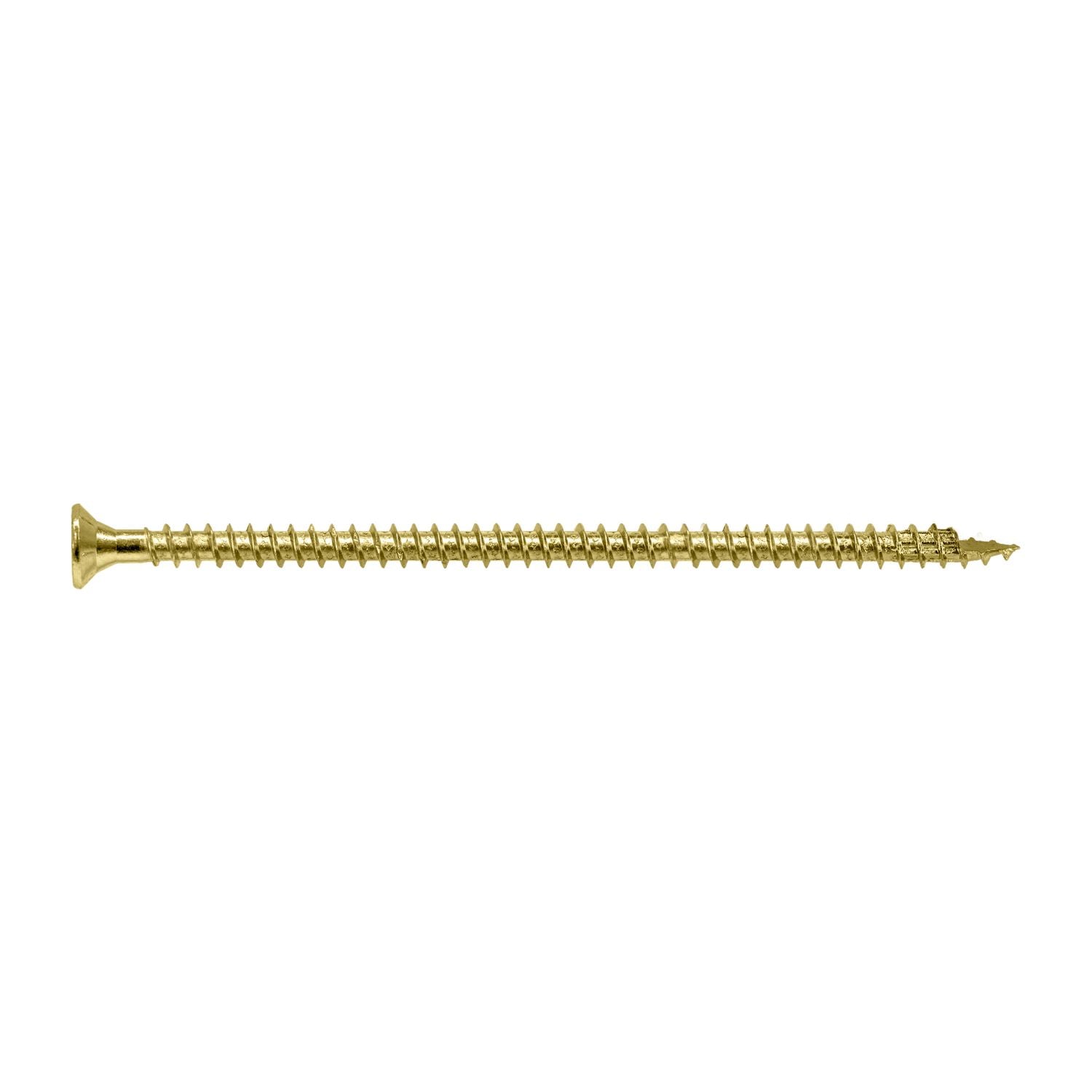 Simpson Strong-Tie SDCF22700 Strong-Drive SDCF TIMBER-CF Screw,  0.315-in. x 7-in. T40, Yellow Zinc, 250-Pack