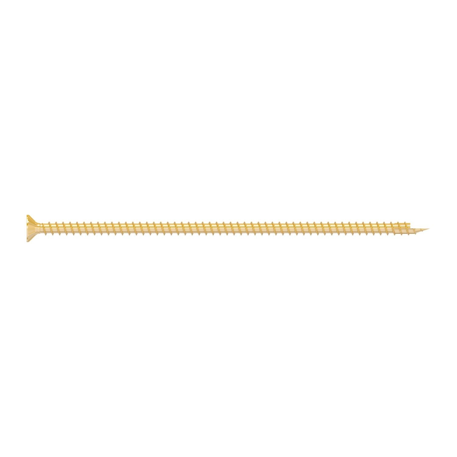 Simpson Strong-Tie SDCF22858 Strong-Drive SDCF TIMBER-CF Screw,  0.315-in. x 8-5/8-in. T40, Yellow Zinc, 250-Pack