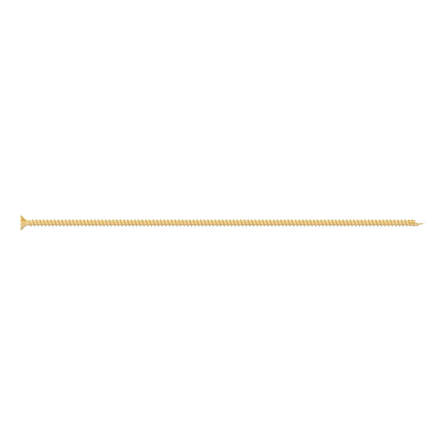 Simpson Strong-Tie SDCF271958 Strong-Drive SDCF TIMBER-CF Screw,  0.390-in. x 19-5/8-in. T50, Yellow Zinc, 100-Pack