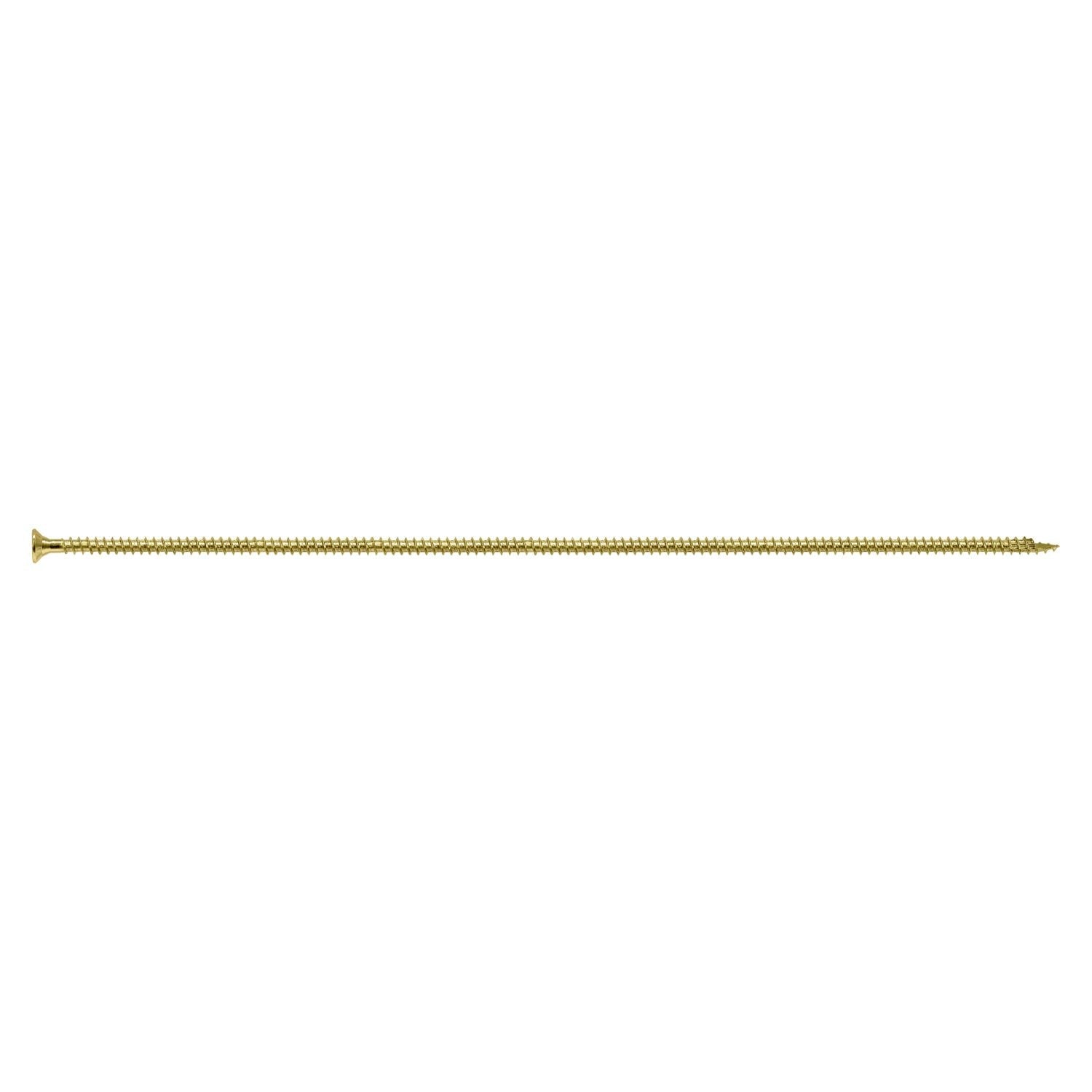 Simpson Strong-Tie SDCF272358 Strong-Drive SDCF TIMBER-CF Screw,  0.390-in. x 23-5/8-in. T50, Yellow Zinc, 100-Pack