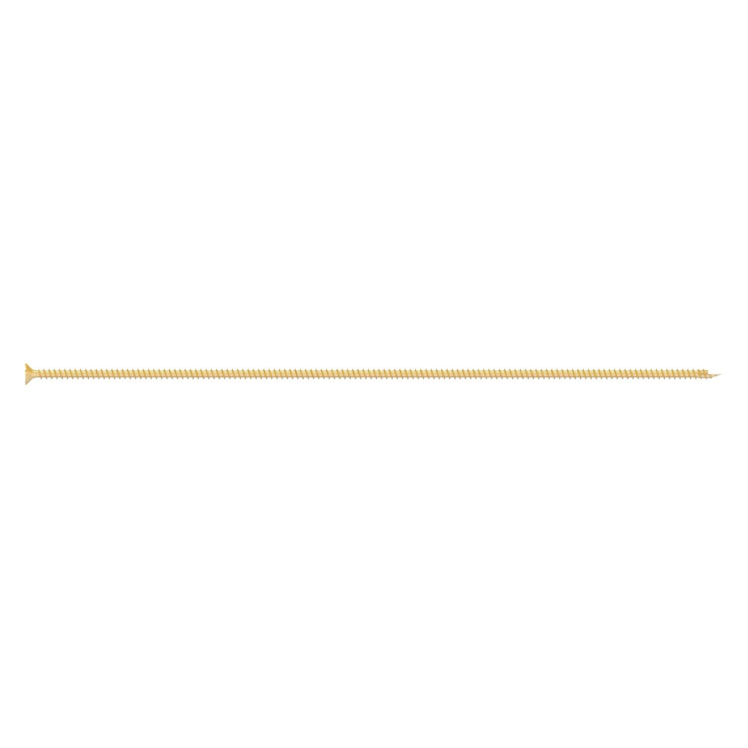 Simpson Strong-Tie SDCF272358 Strong-Drive SDCF TIMBER-CF Screw,  0.390-in. x 23-5/8-in. T50, Yellow Zinc, 100-Pack