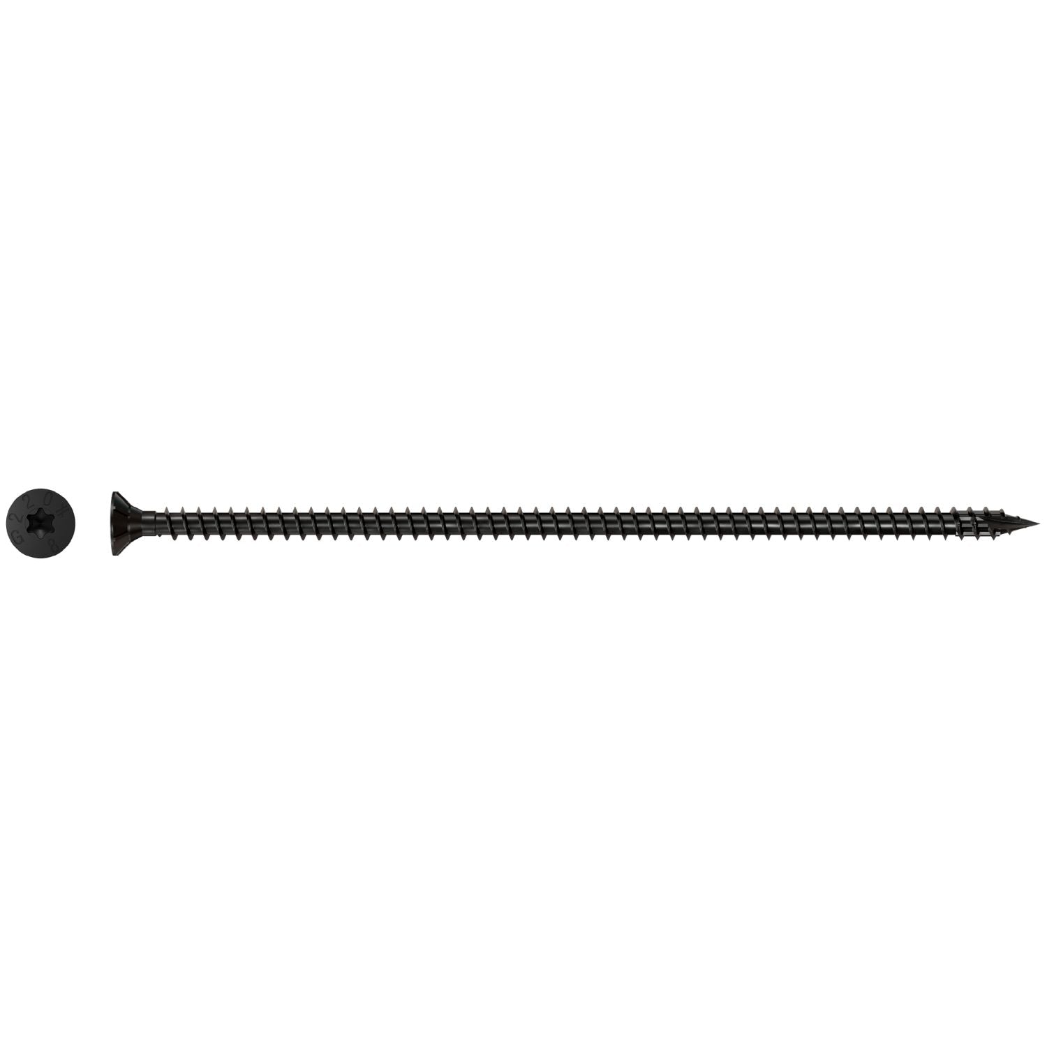 Simpson Strong-Tie SDCF8X220-R50 Strong-Drive SDCF TIMBER-CF Screw,  0.315-in. x 8-5/8-in. T40, E-Coat, 50-Pack