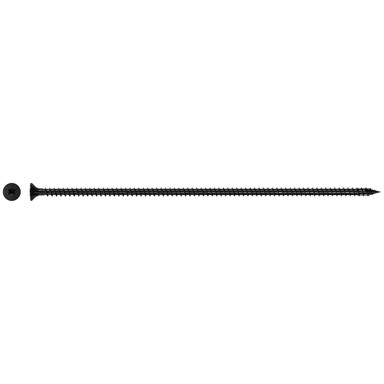 Simpson Strong-Tie SDCF8X300 Strong-Drive SDCF TIMBER-CF Screw,  0.315-in. x 11-3/4-in. T40, E-Coat, 250-Pack