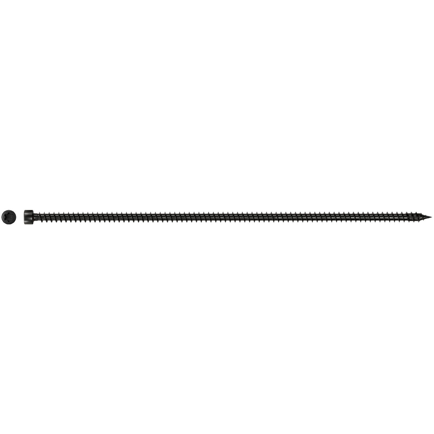 Simpson Strong-Tie SDCFC10X380-R25 Strong-Drive SDCFC TIMBER-CFC Screw,  0.390-in. x 15-in. T50, E-Coat, 25-Pack