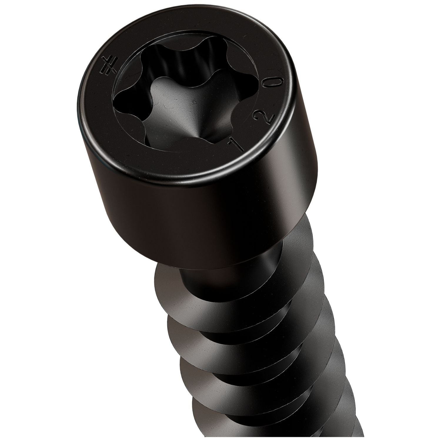 Simpson Strong-Tie SDCFC8X120-R50 Strong-Drive SDCFC TIMBER-CFC Screw,  0.315-in. x 4-3/4-in. T40, E-Coat, 50-Pack
