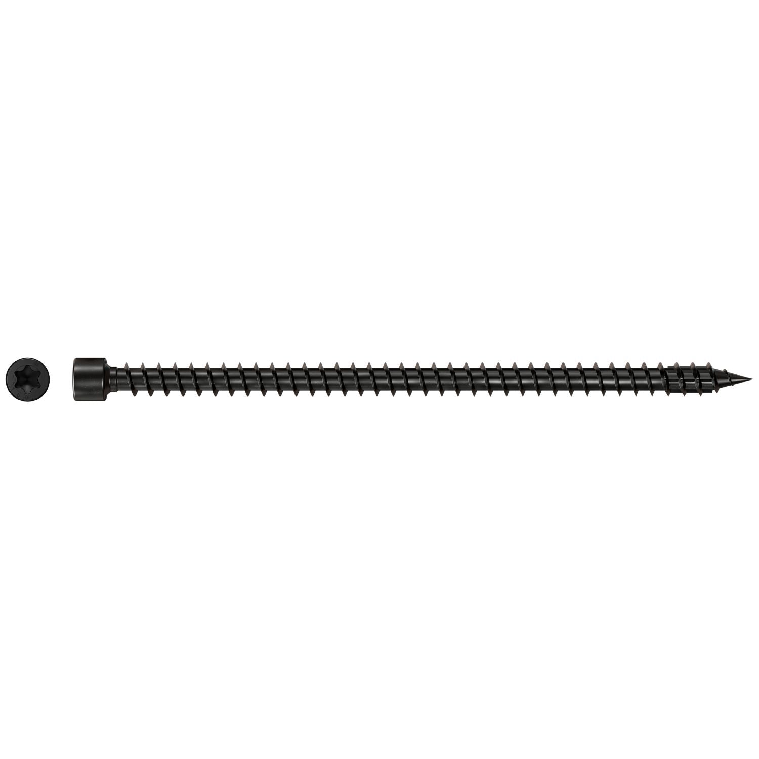Simpson Strong-Tie SDCFC8X160-R50 Strong-Drive SDCFC TIMBER-CFC Screw,  0.315-in. x 6-1/4-in. T40, E-Coat, 50-Pack