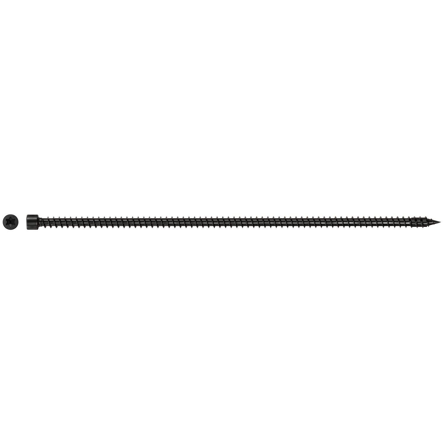 Simpson Strong-Tie SDCFC8X280-R30 Strong-Drive SDCFC TIMBER-CFC Screw,  0.315-in. x 11-in. T40, E-Coat, 30-Pack