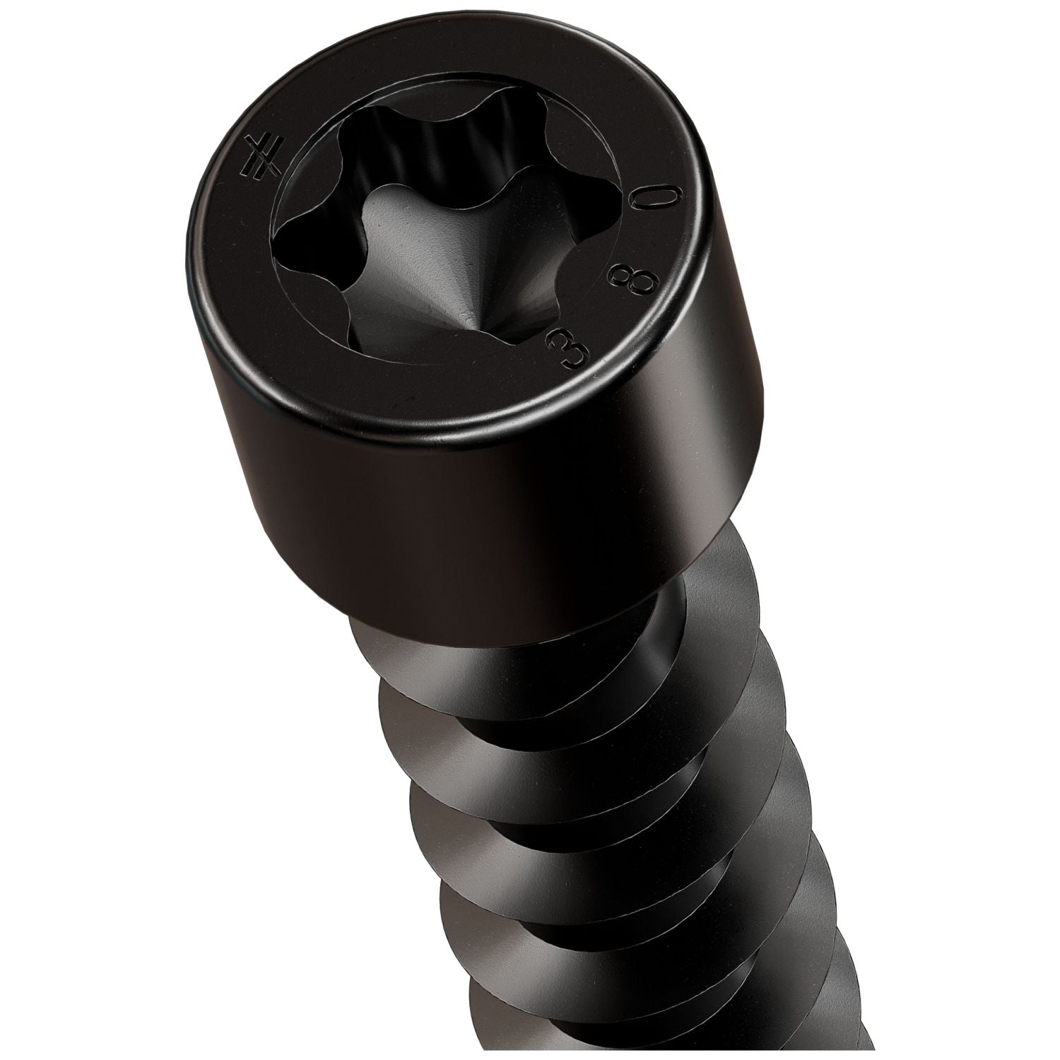 Simpson Strong-Tie SDCFC8X380-R30 Strong-Drive SDCFC TIMBER-CFC Screw,  0.315-in. x 15-in. T40, E-Coat, 30-Pack
