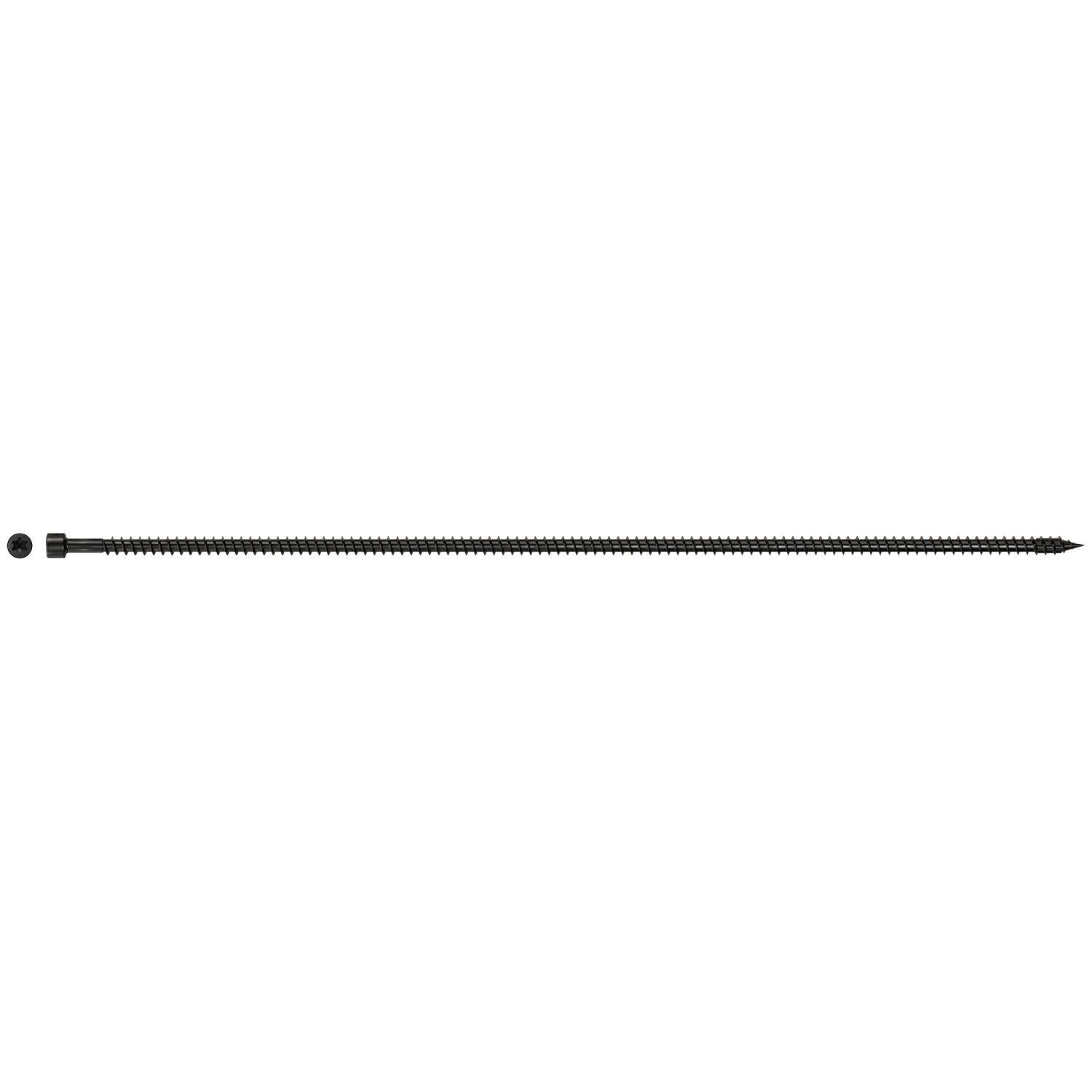 Simpson Strong-Tie SDCFC8X430 Strong-Drive SDCFC TIMBER-CFC Screw,  0.315-in. x 17-in. T40, E-Coat, 150-Pack