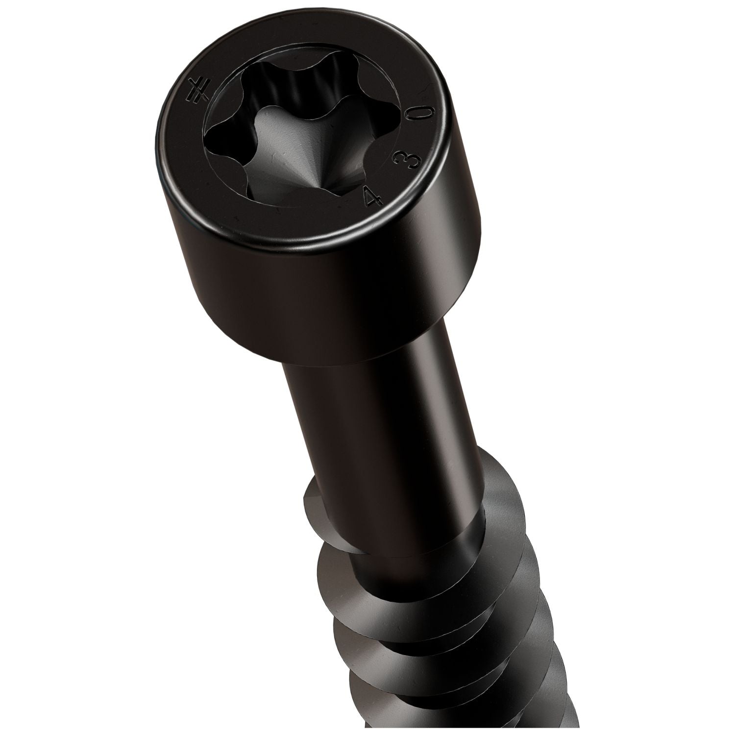 Simpson Strong-Tie SDCFC8X430 Strong-Drive SDCFC TIMBER-CFC Screw,  0.315-in. x 17-in. T40, E-Coat, 150-Pack