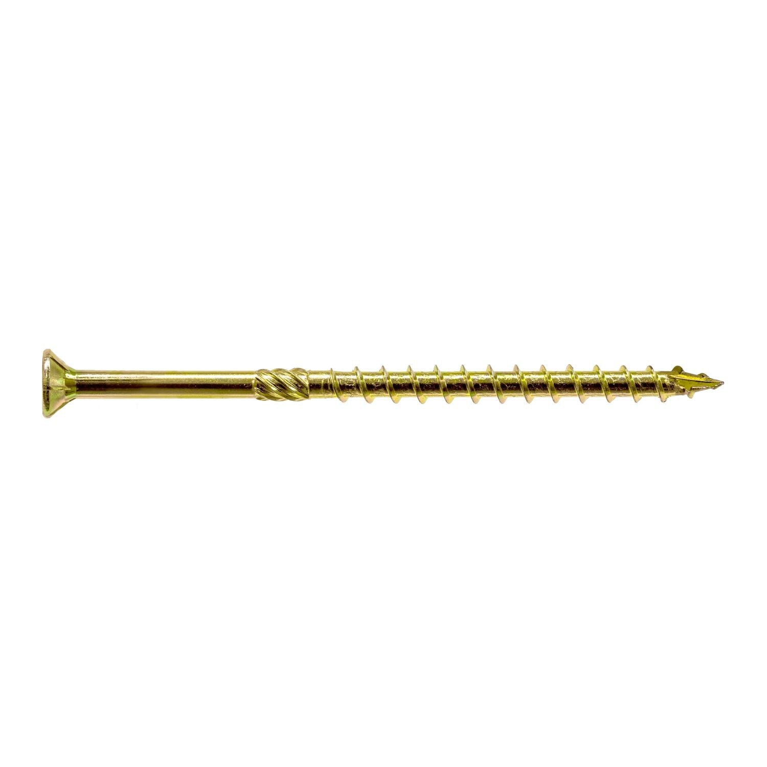 Simpson Strong-Tie SDCP22512 Strong-Drive SDCP TIMBER-CP Screw,  0.315-in. x 5-1/2-in. T40, Yellow Zinc, 250-Pack