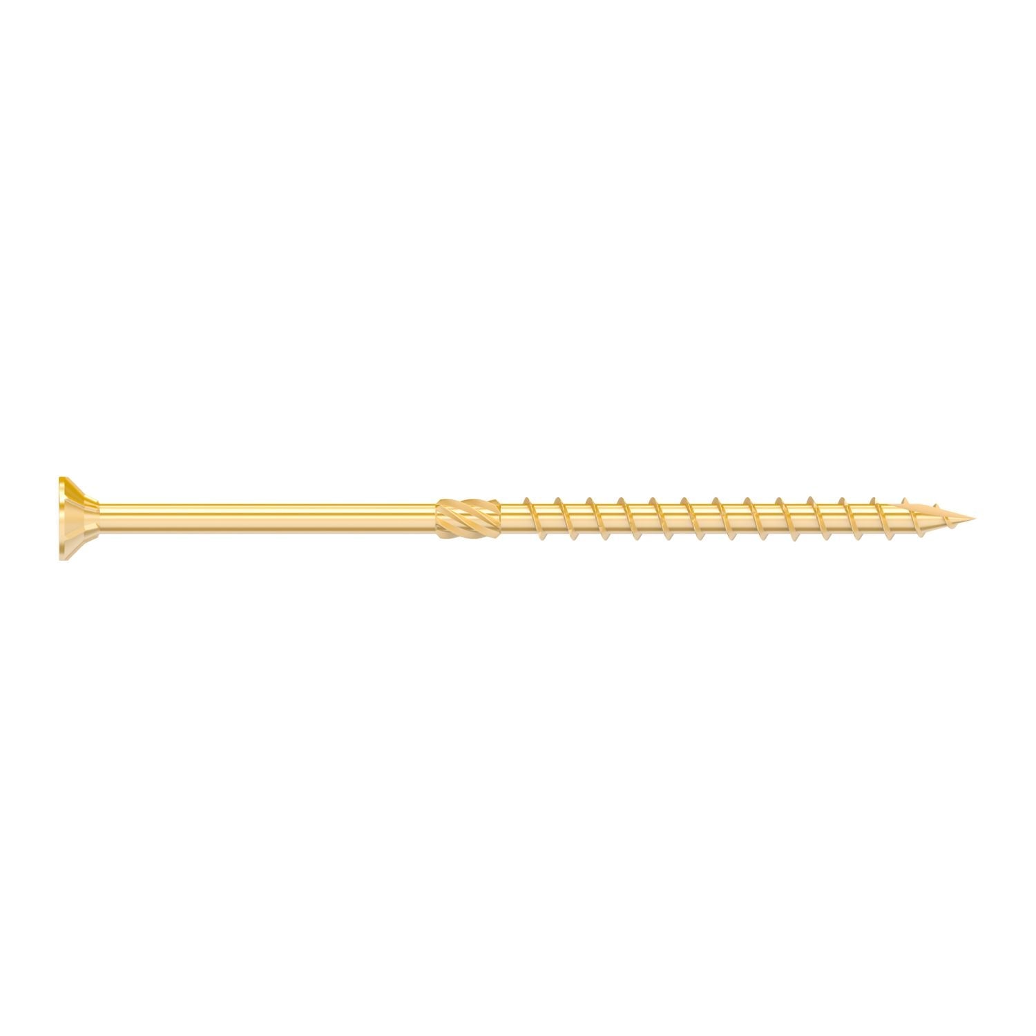 Simpson Strong-Tie SDCP22614 Strong-Drive SDCP TIMBER-CP Screw,  0.315-in. x 6-1/4-in. T40, Yellow Zinc, 250-Pack