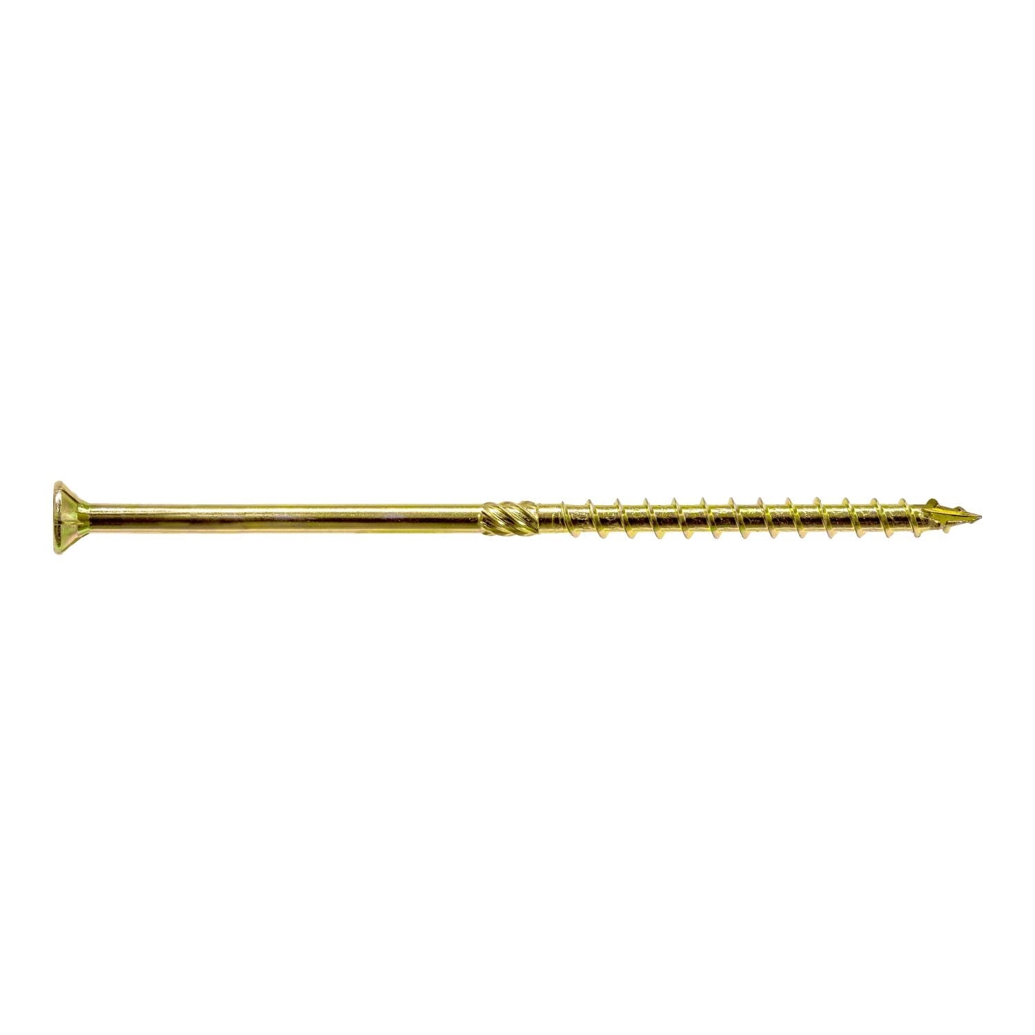 Simpson Strong-Tie SDCP22700 Strong-Drive SDCP TIMBER-CP Screw,  0.315-in. x 7-in. T40, Yellow Zinc, 250-Pack