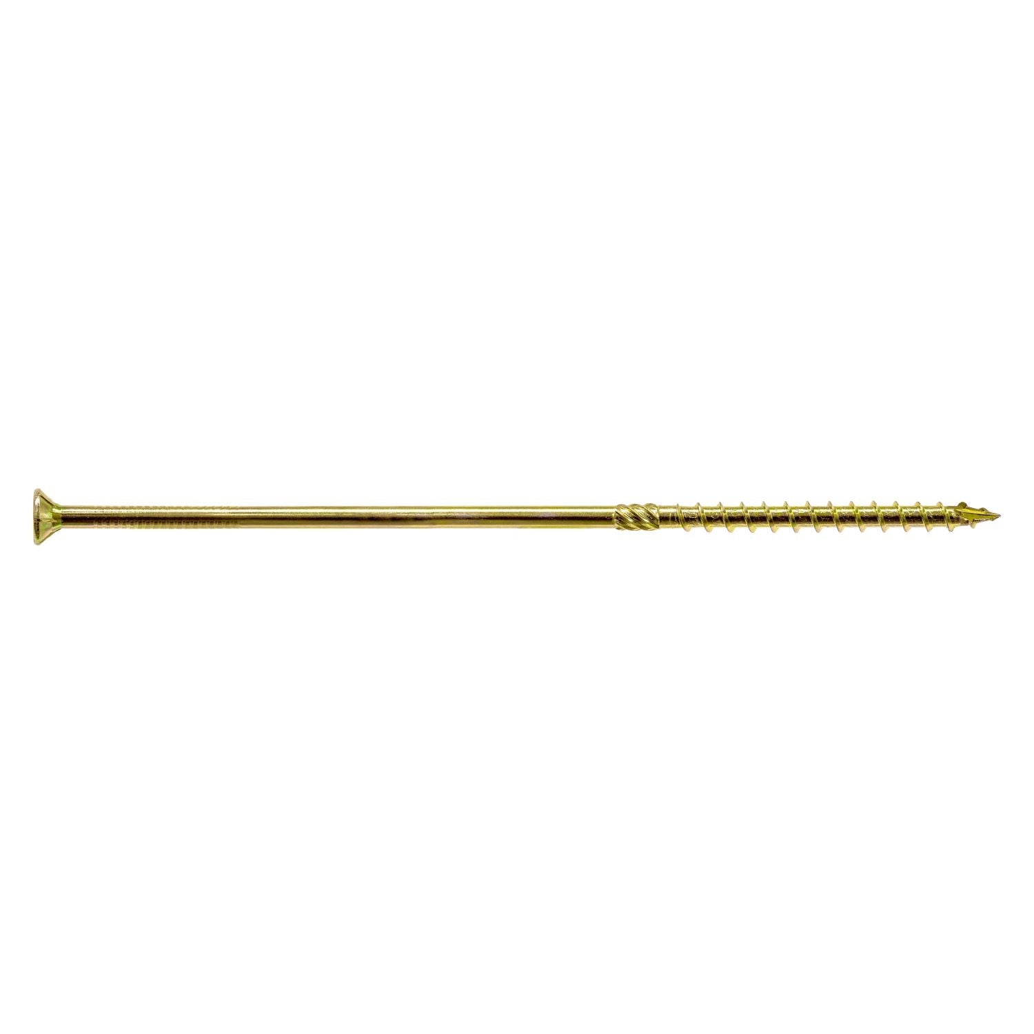 Simpson Strong-Tie SDCP22912 Strong-Drive SDCP TIMBER-CP Screw,  0.315-in. x 9-1/2-in. T40, Yellow Zinc, 250-Pack