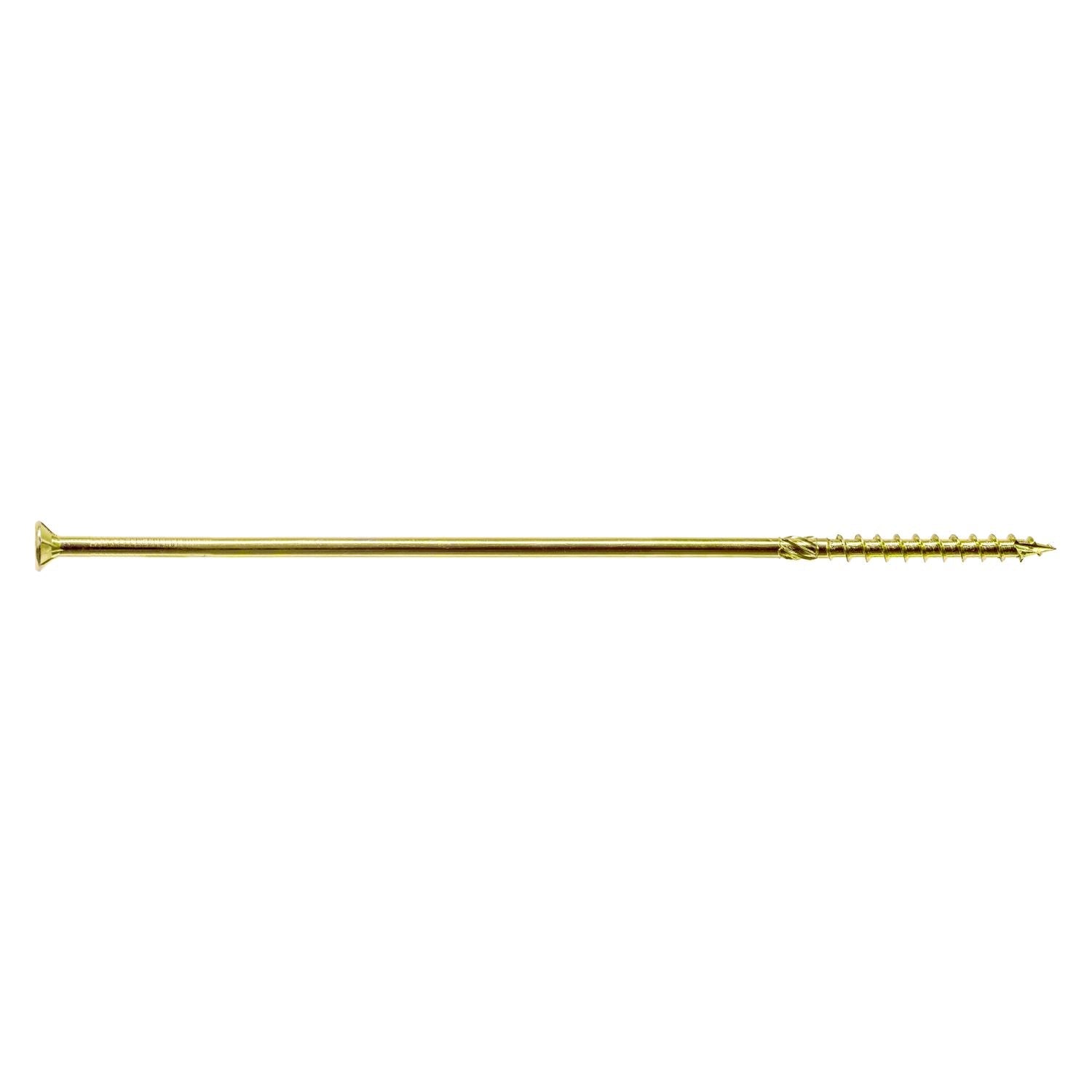 Simpson Strong-Tie SDCP271400 Strong-Drive SDCP TIMBER-CP Screw,  0.390-in. x 14-in. T40, Yellow Zinc, 150-Pack