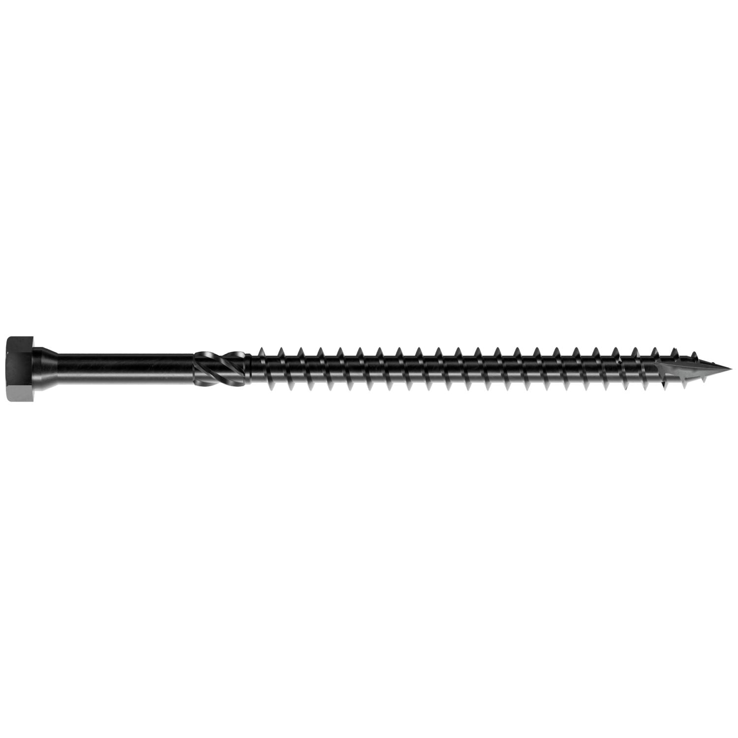 Simpson Strong-Tie SDHR10X160 Strong-Drive SDHR COMBO-HEAD Screw,  10 mm x 160 mm, Black E-Coat, 100-Pack