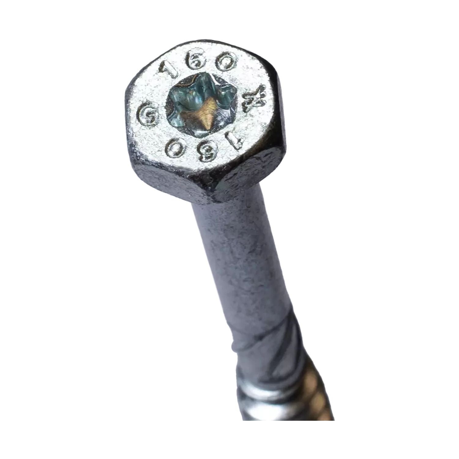 Simpson Strong-Tie SDHR31614 Strong-Drive SDHR COMBO-HEAD Screw,  0.315-in. x 6-1/4-in., Blue Zinc, 100-Pack