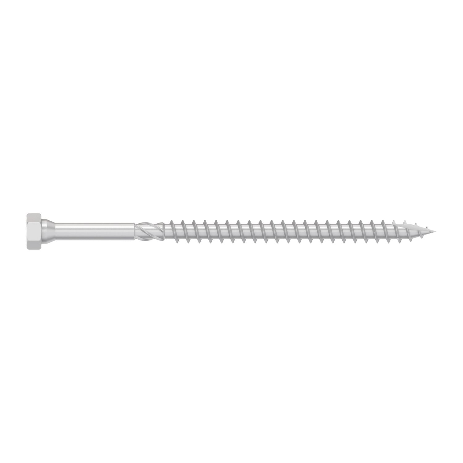 Simpson Strong-Tie SDHR31614 Strong-Drive SDHR COMBO-HEAD Screw,  0.315-in. x 6-1/4-in., Blue Zinc, 100-Pack