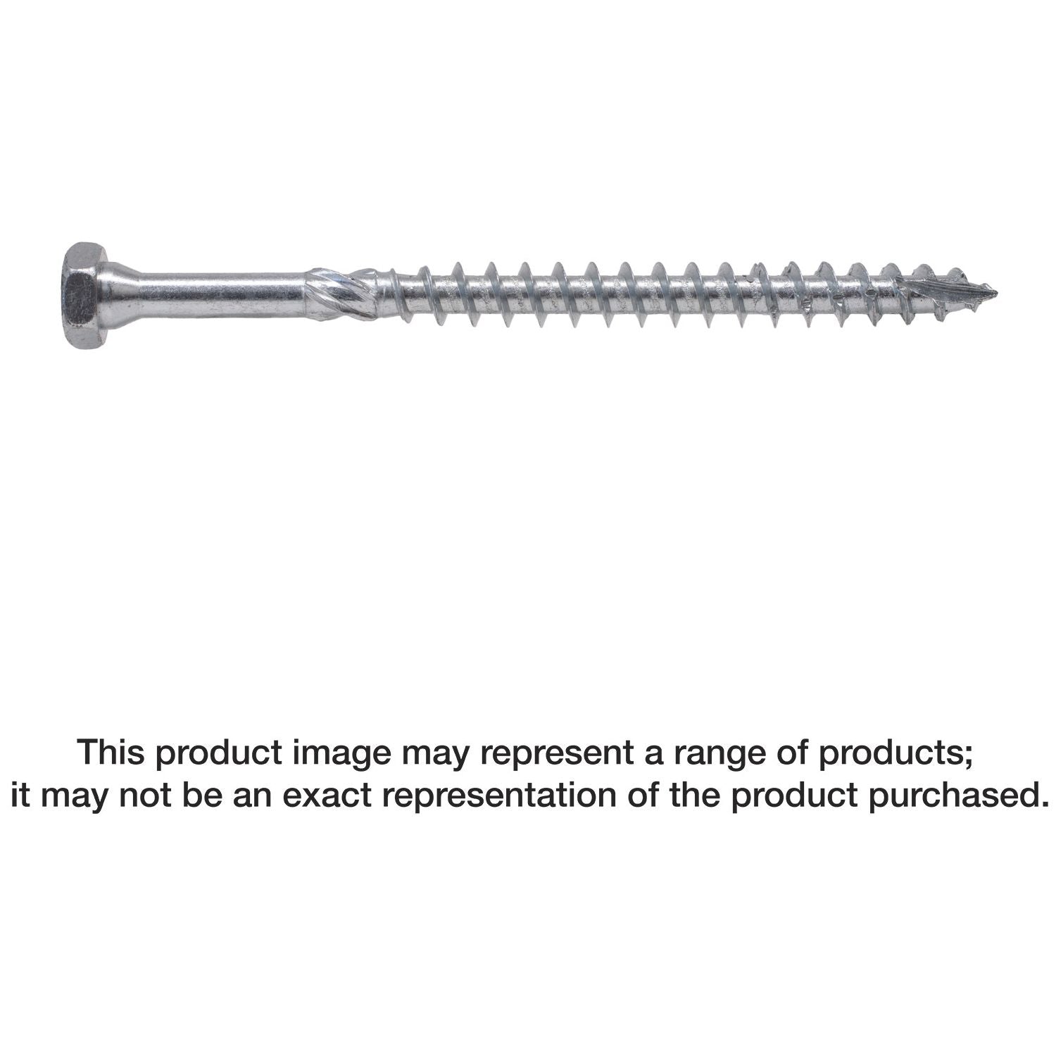 Simpson Strong-Tie SDHR31614 Strong-Drive SDHR COMBO-HEAD Screw,  0.315-in. x 6-1/4-in., Blue Zinc, 100-Pack