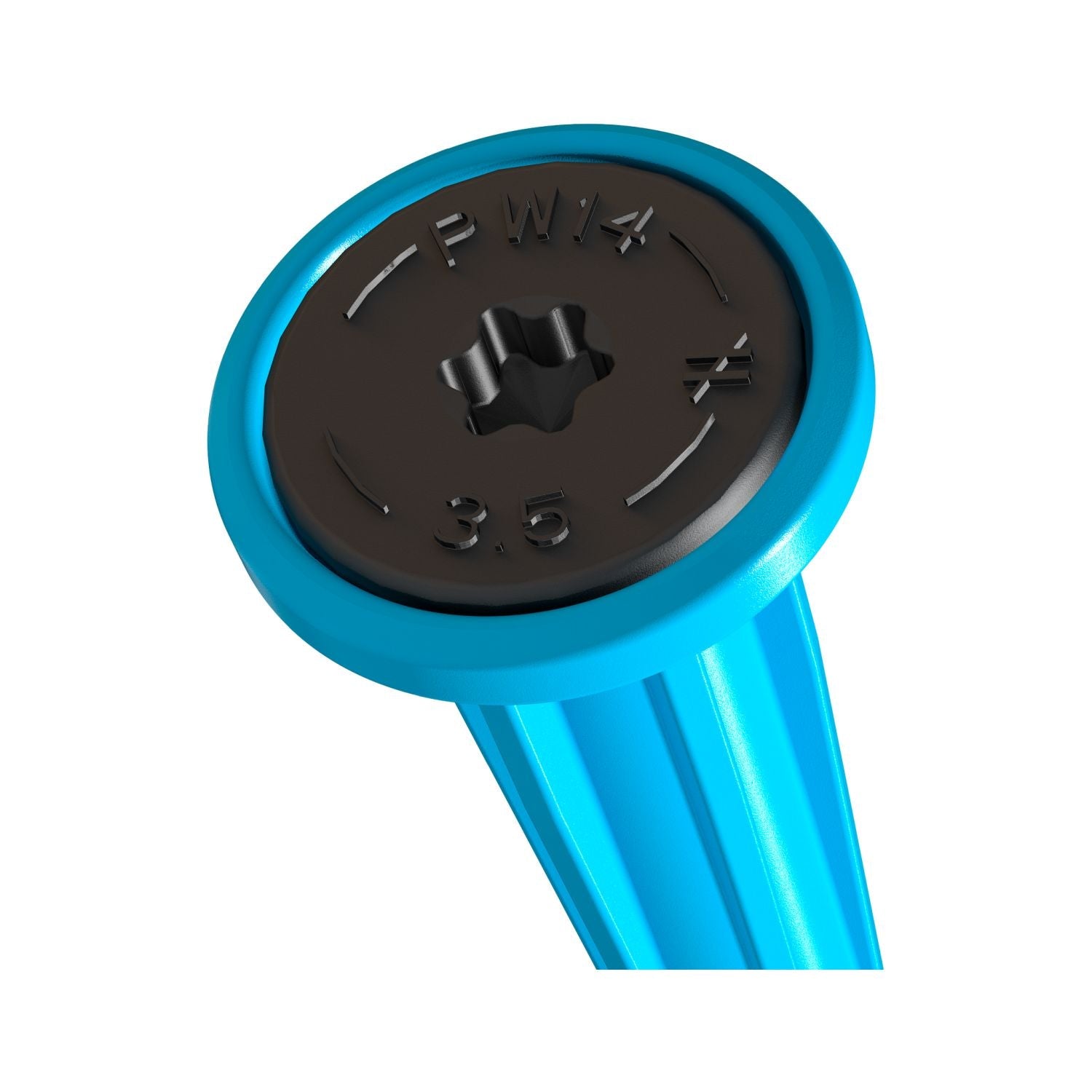 Simpson Strong-Tie SDPW14312-R50 Strong-Drive SDPW DEFLECTOR Screw,  0.140-in. x 3-1/2-in. T25, 6-Lobe, E-Coat, 50-Pack