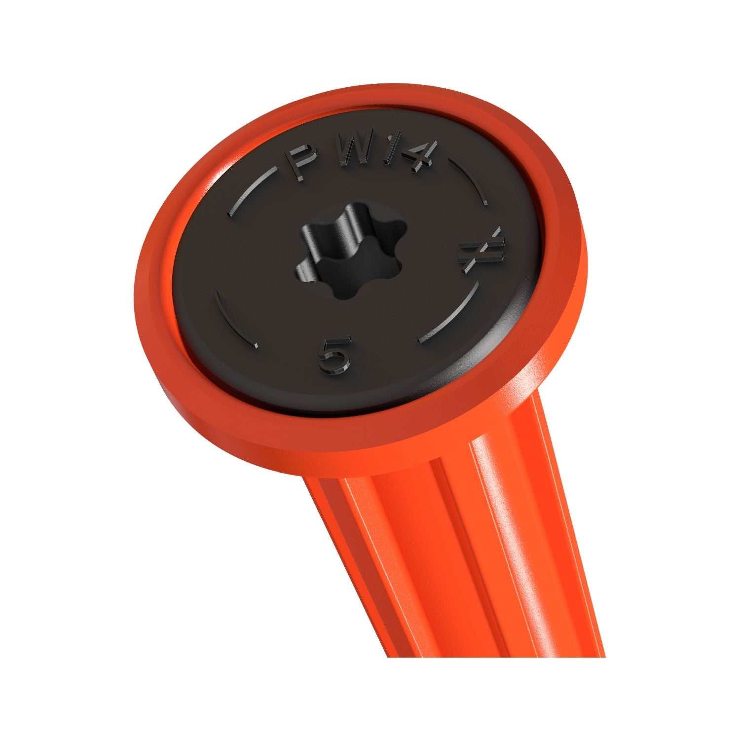 Simpson Strong-Tie SDPW14500-R50 Strong-Drive SDPW DEFLECTOR Screw,  0.140-in. x 5-in. T25, 6-Lobe, E-Coat, 50-Pack
