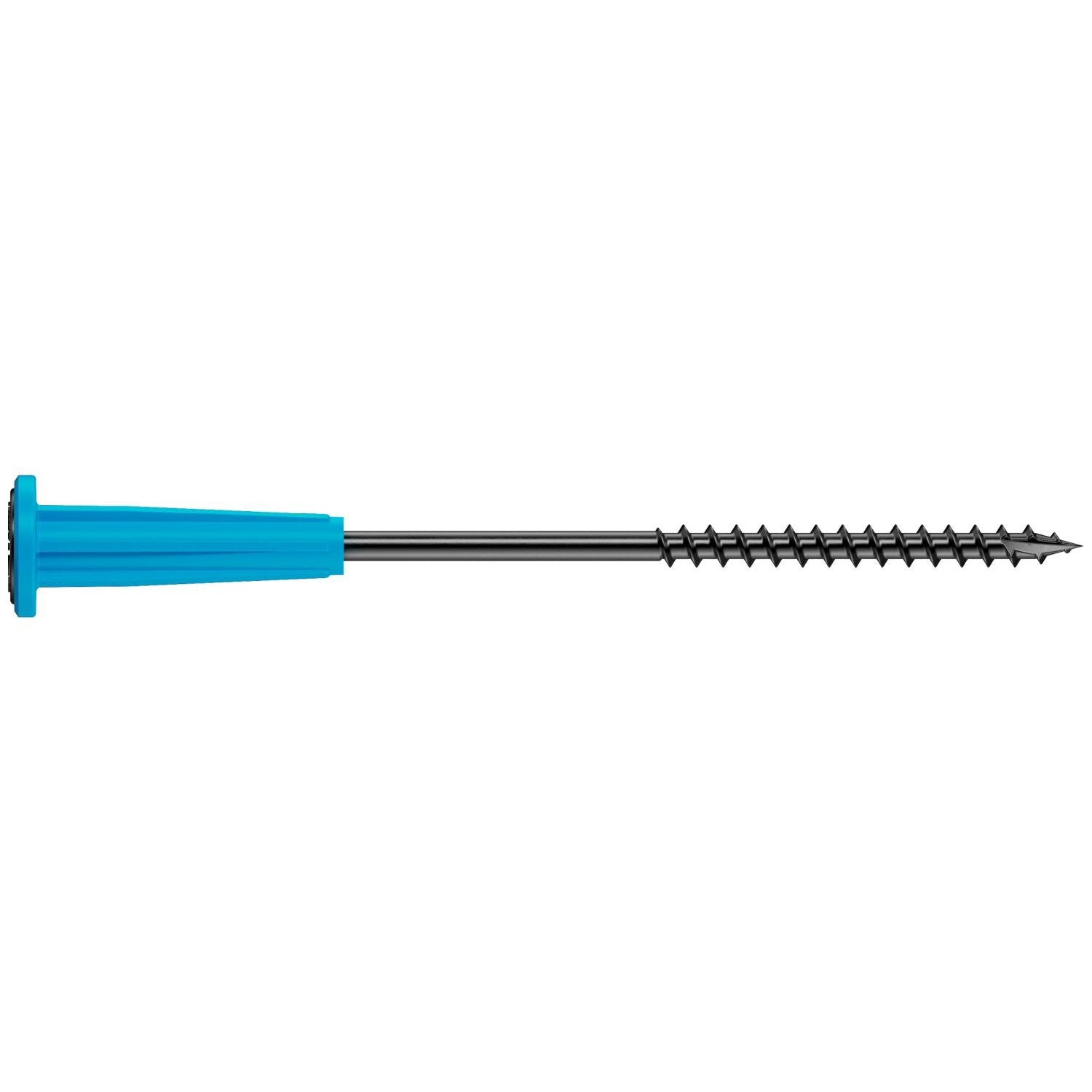 Simpson Strong-Tie SDPW14500S-R50 Strong-Drive SDPW DEFLECTOR Screw,  0.140-in. x 5-in. T25, 6-Lobe, E-Coat, Short Sleeve, 50-Pack