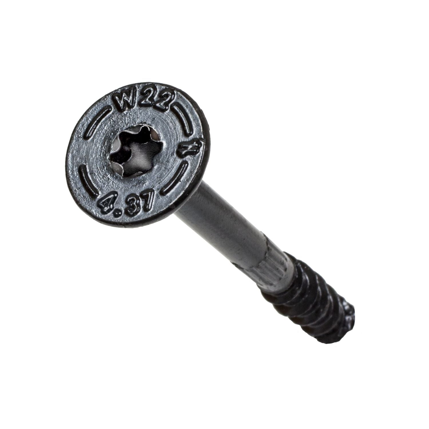Simpson Strong-Tie SDW22438 Strong-Drive SDW TRUSS-PLY Screw,  .220-in. x 4-3/8-in. T40 6-Lobe E-coat, 600-Pack