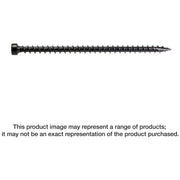 Simpson Strong-Tie SDWC15450-KT Strong-Drive SDWC TRUSS Screw,  .155-in. x 4-1/2-in. T30 6-Lobe E-coat, Black, 50-Pack