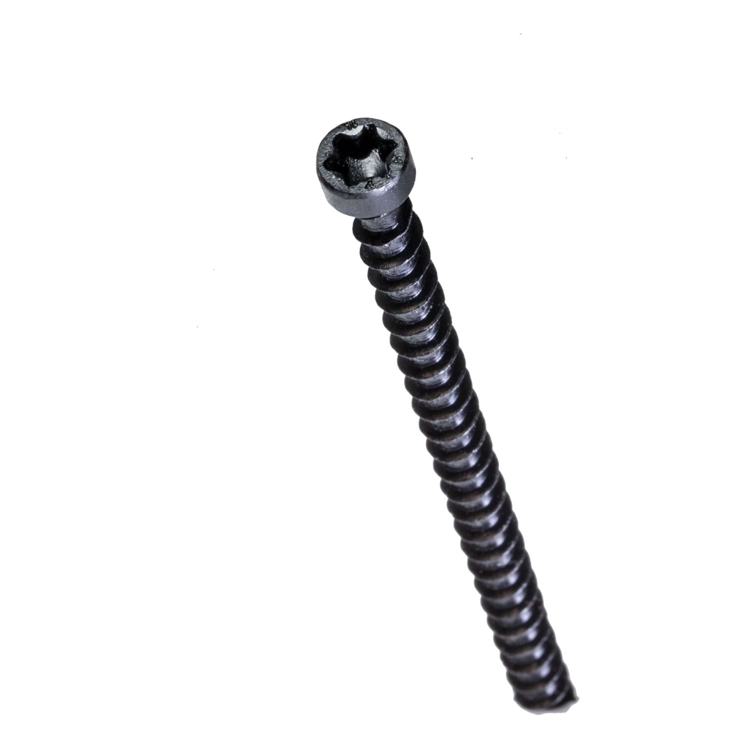 Simpson Strong-Tie Strong-Drive SDWC TRUSS Screw, .155-in. x 4-1/2-in. T-30 6-Lobe E-coat, Black, 500-Pack (SDWC15450B-KT)