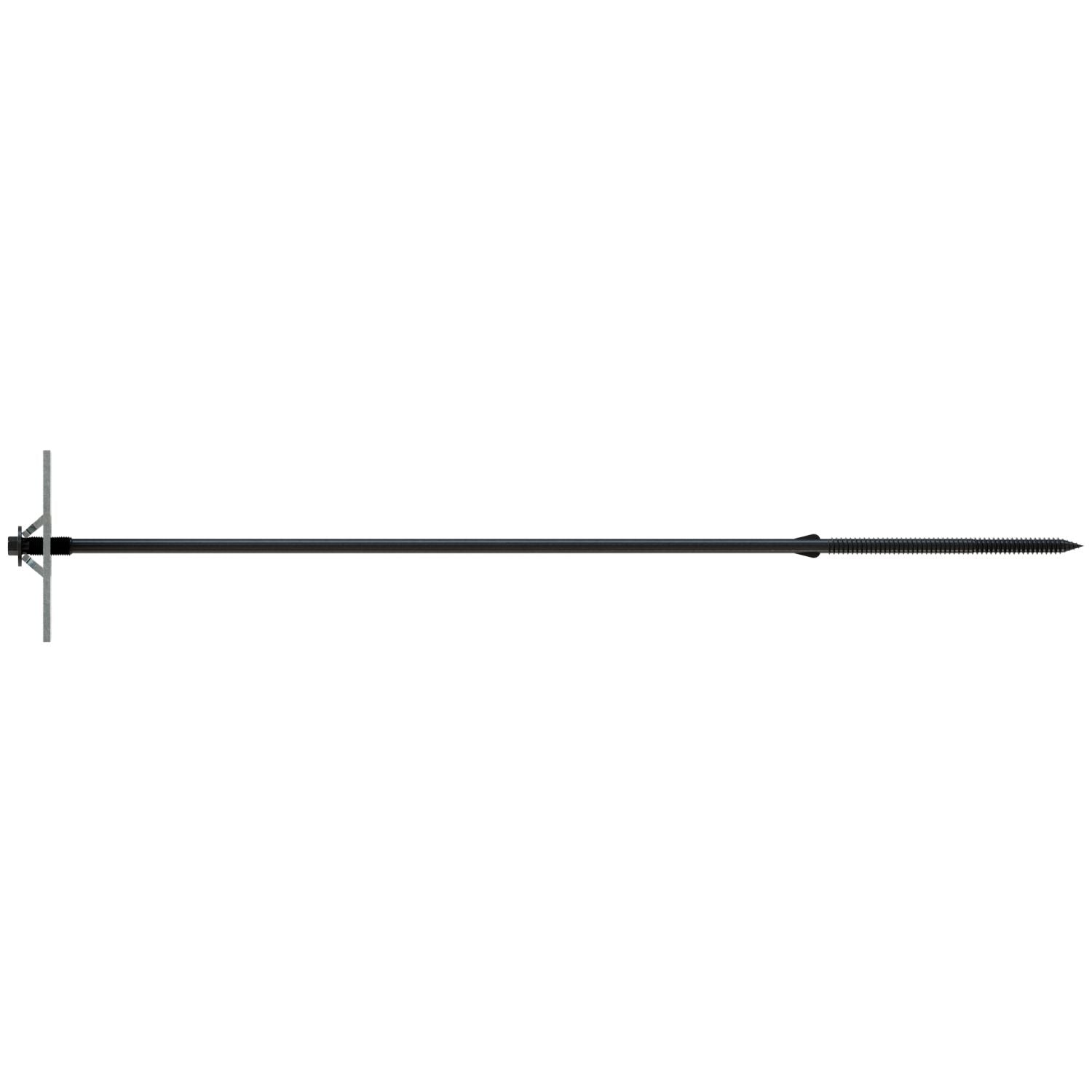 Simpson Strong-Tie SDWF2720-TUW Strong-Drive SDWF FLOOR-TO-FLOOR Screw,  0.270-in. x 20-in. 5/16 Hex, E-coat, 25-Pack