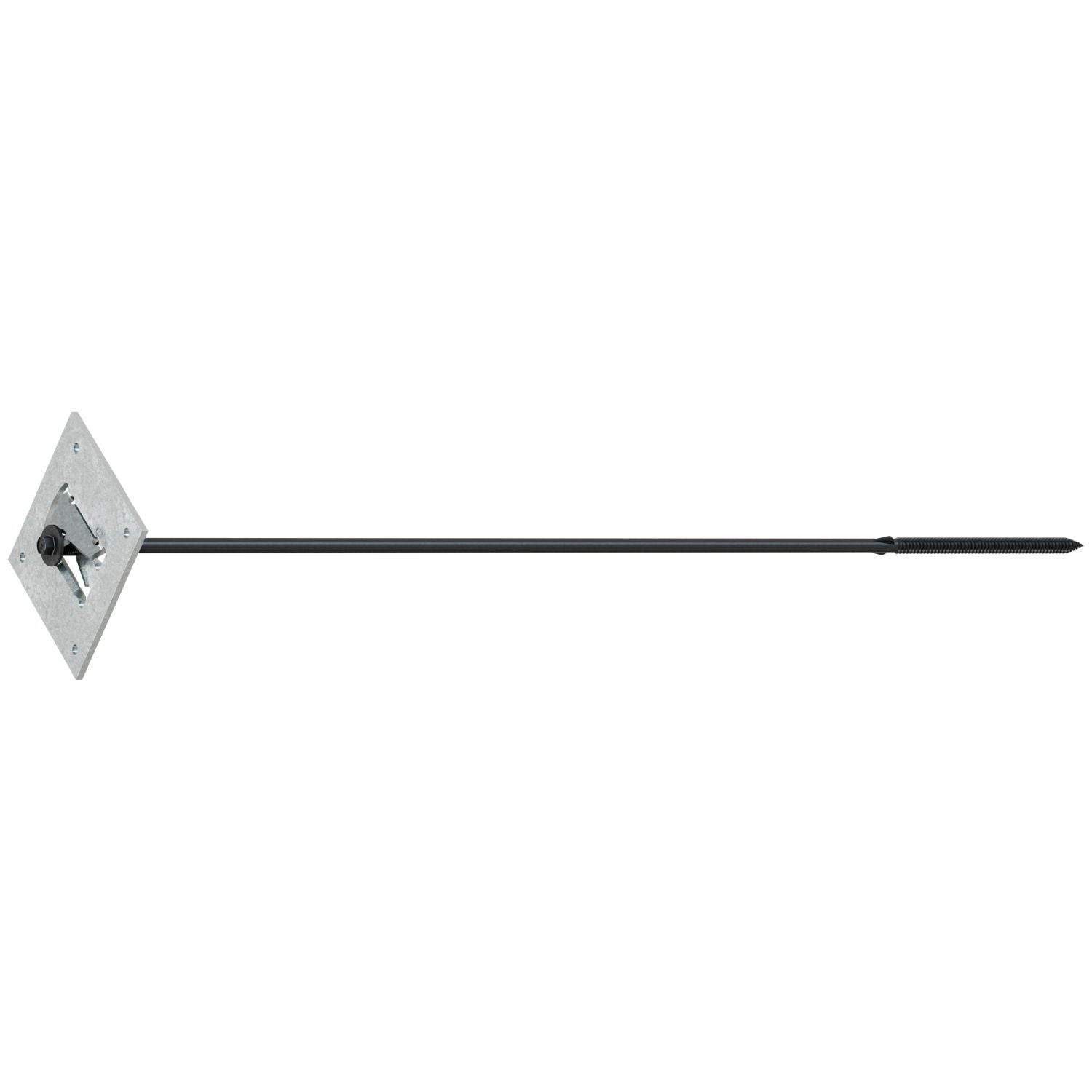 Simpson Strong-Tie SDWF2724-TUW Strong-Drive SDWF FLOOR-TO-FLOOR Screw,  0.270-in. x 24-in. 5/16 Hex, E-coat, 25-Pack