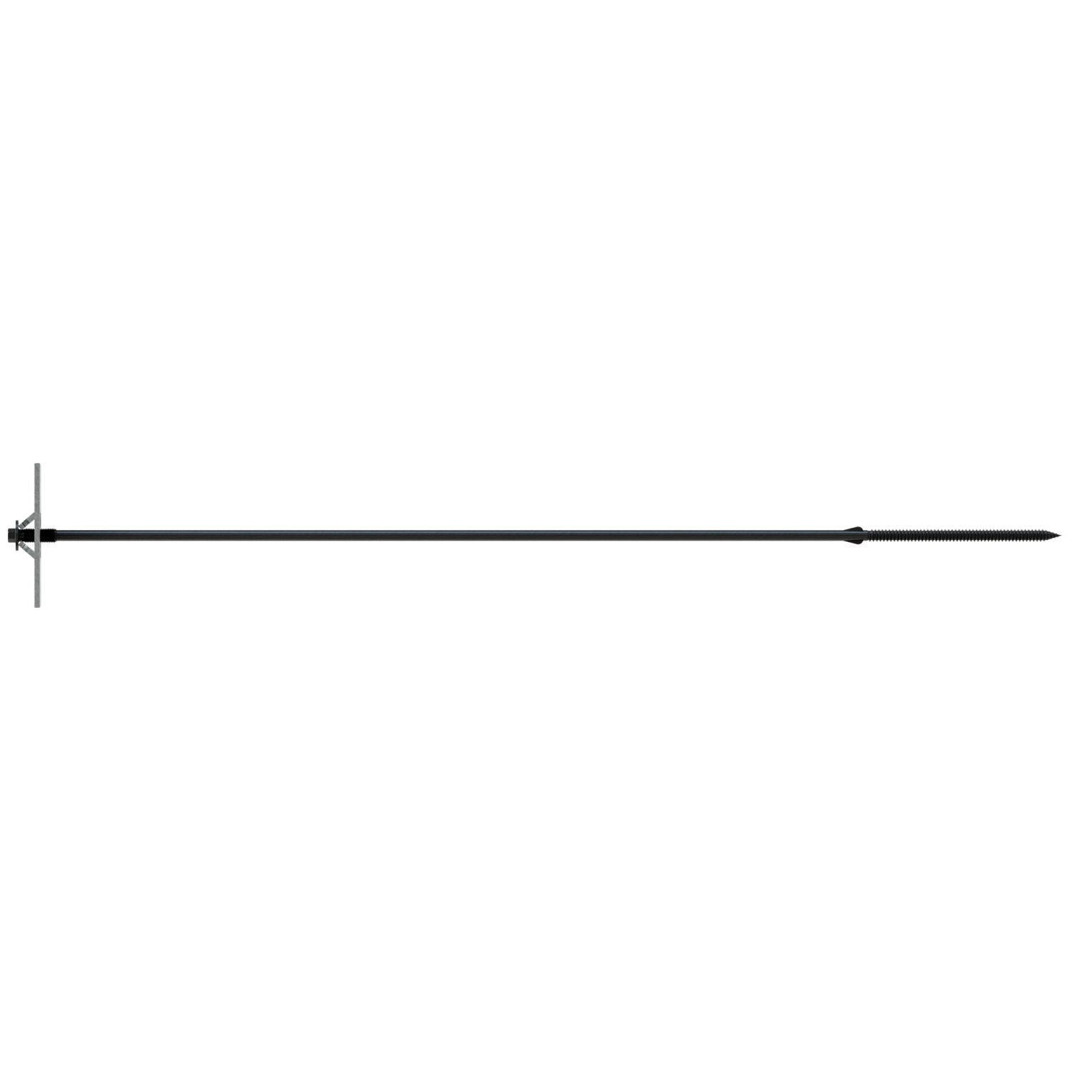 Simpson Strong-Tie SDWF2726-TUW Strong-Drive SDWF FLOOR-TO-FLOOR Screw,  0.270-in. x 26-in. 5/16 Hex, E-coat, 25-Pack