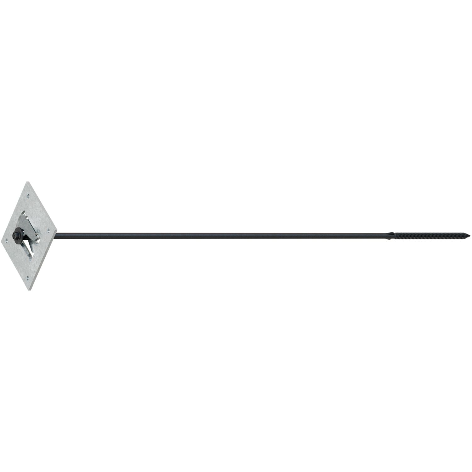 Simpson Strong-Tie SDWF2726-TUW Strong-Drive SDWF FLOOR-TO-FLOOR Screw,  0.270-in. x 26-in. 5/16 Hex, E-coat, 25-Pack