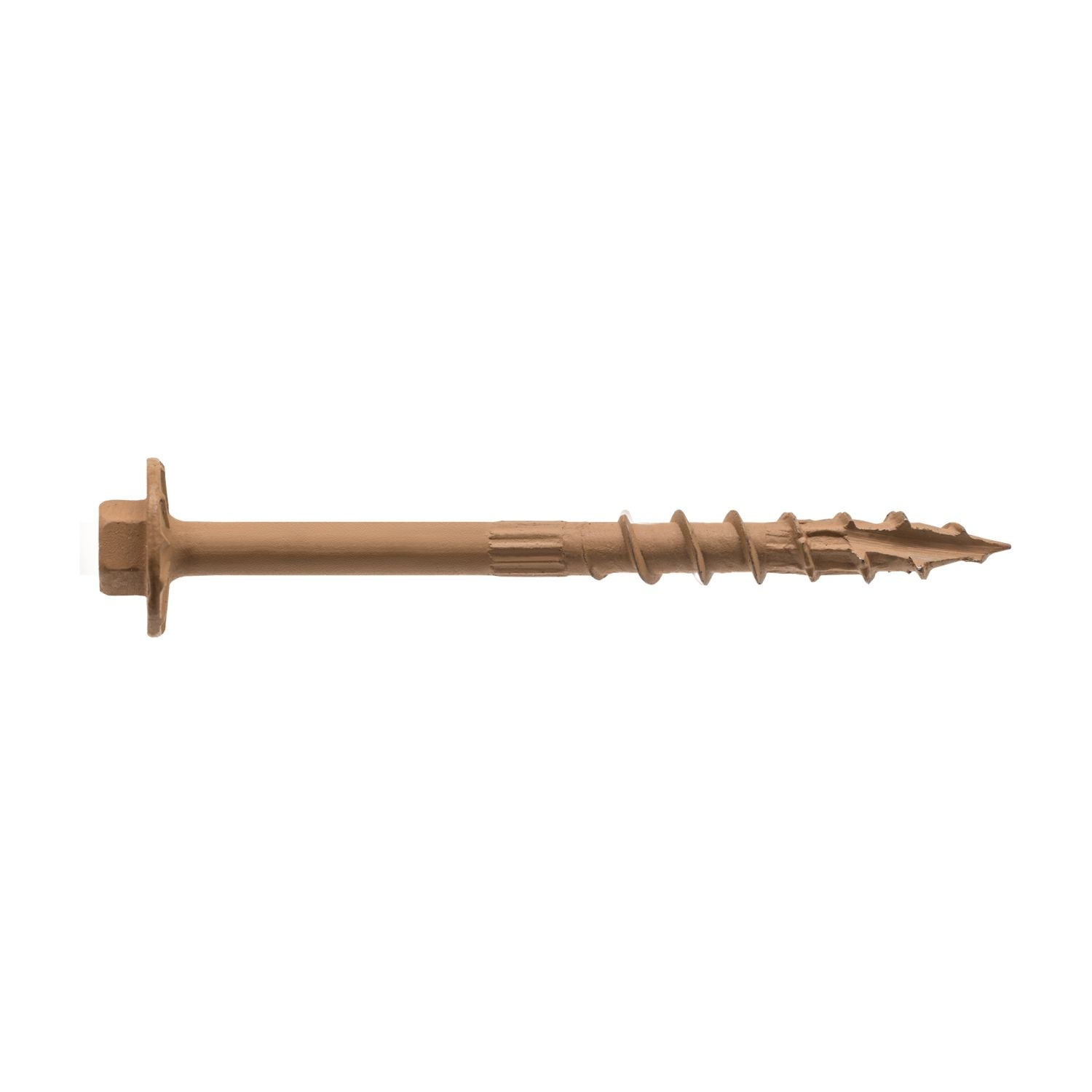 Simpson Strong-Tie SDWH19300DB Strong-Drive SDWH TIMBER-HEX Screw,  0.195-in. x 3-in. 5/16 Hex, DB Coating, 1000-Pack