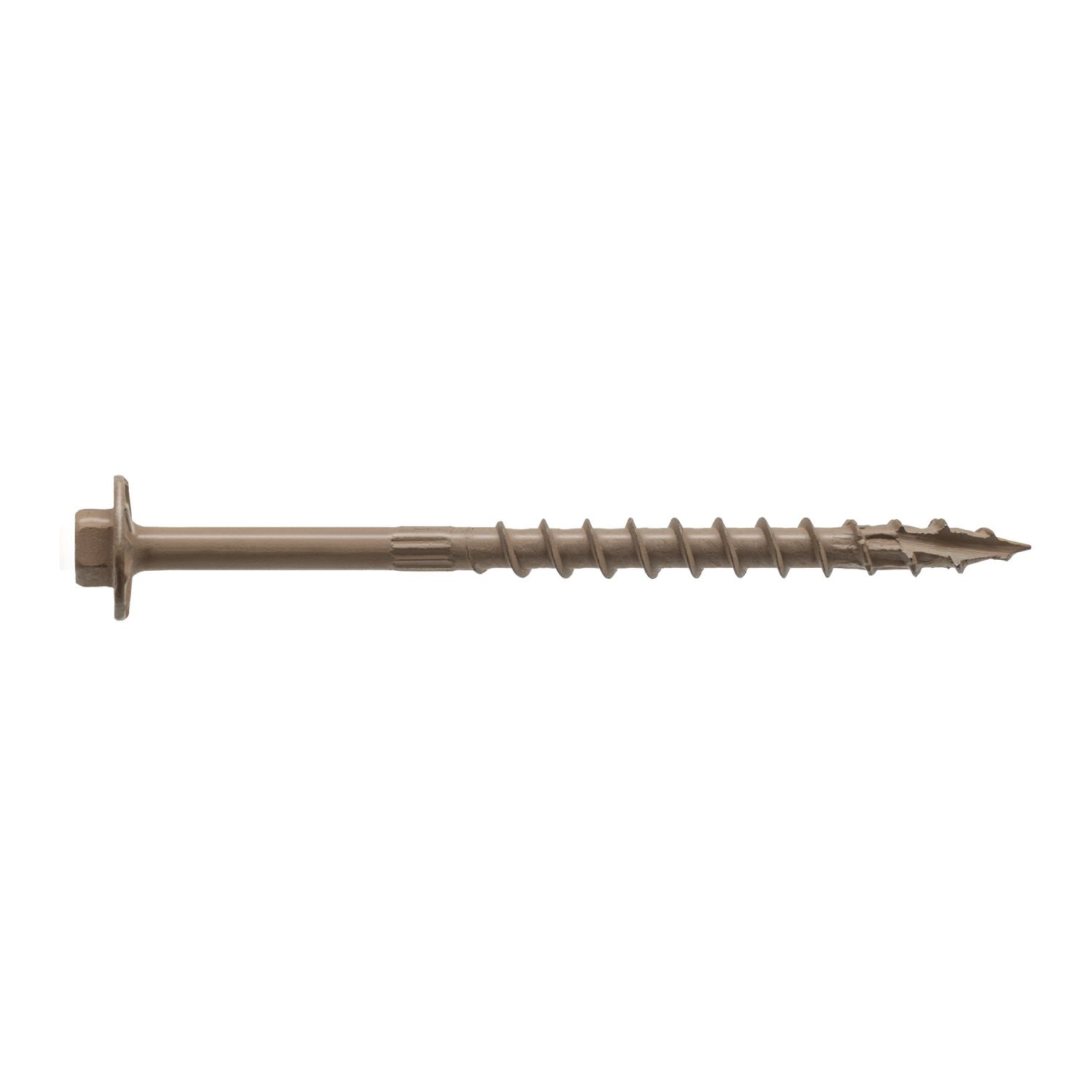 Simpson Strong-Tie SDWH19400DB Strong-Drive SDWH TIMBER-HEX Screw,  0.195-in. x 4-in. 5/16 Hex, DB Coating, 800-Pack
