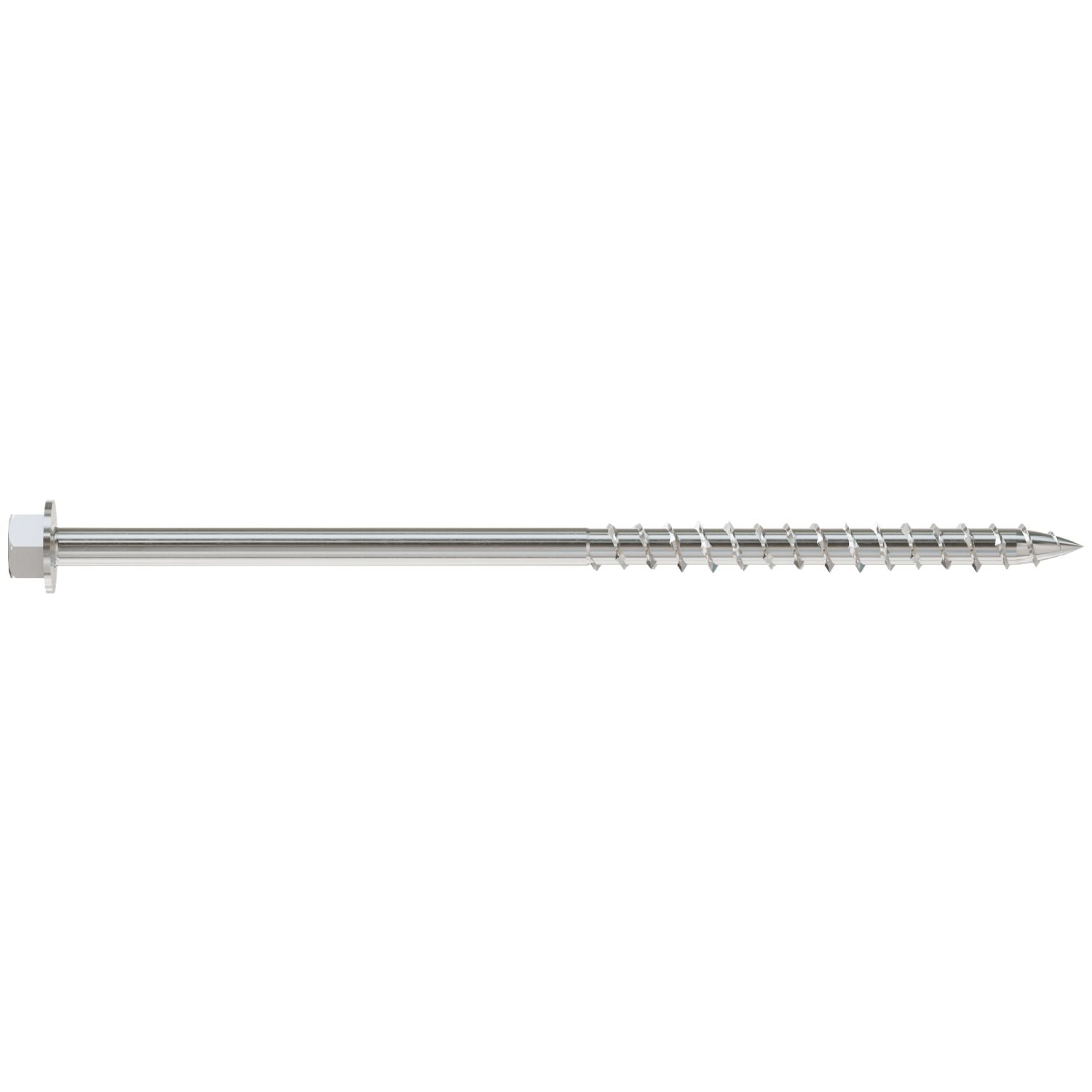 Simpson Strong-Tie SDWH19500SS-R10 Strong-Drive SDWH TIMBER-HEX SS Screw,  0.185-in. x 5-in. 5/16 Hex, Type 316, 10-Pack
