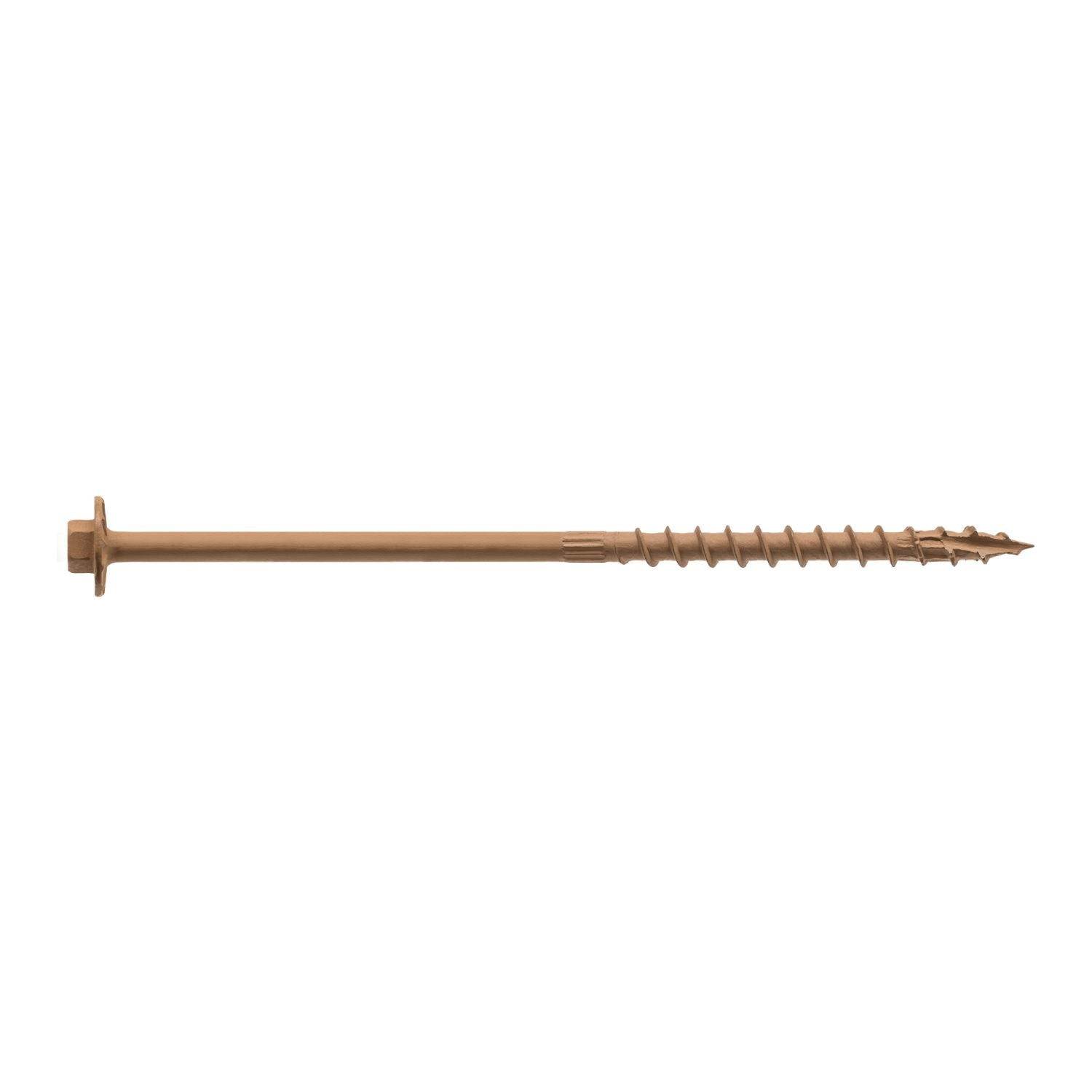 Simpson Strong-Tie SDWH19600DB-RP1 Strong-Drive SDWH TIMBER-HEX Screw,  0.195-in. x 6-in. 5/16 Hex, DB Coating