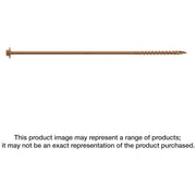 Simpson Strong-Tie SDWH19600DBMB Strong-Drive SDWH TIMBER-HEX Screw,  0.195-in. x 6-in. 5/16 Hex, DB Coating, 250-Pack